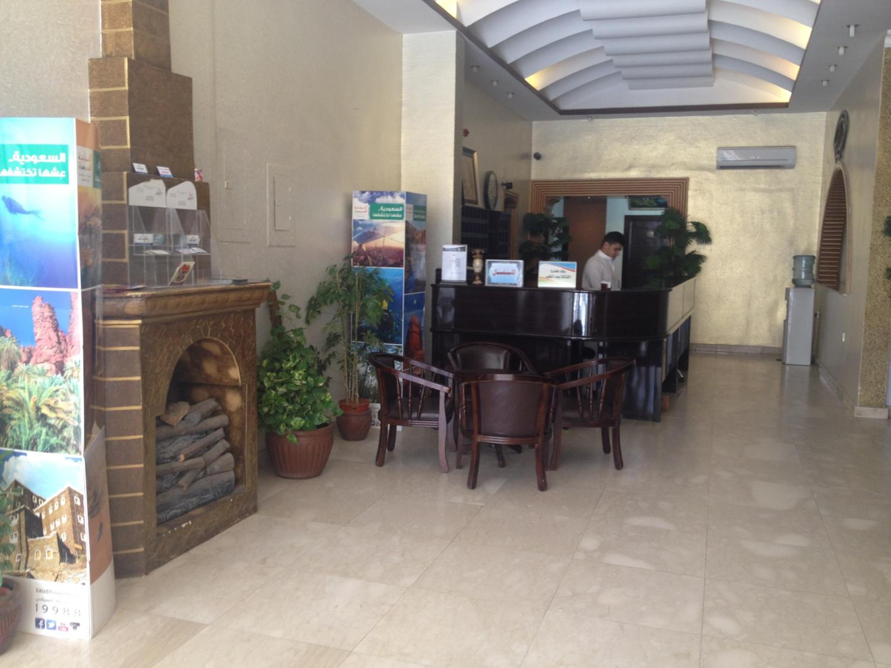 hotel reception