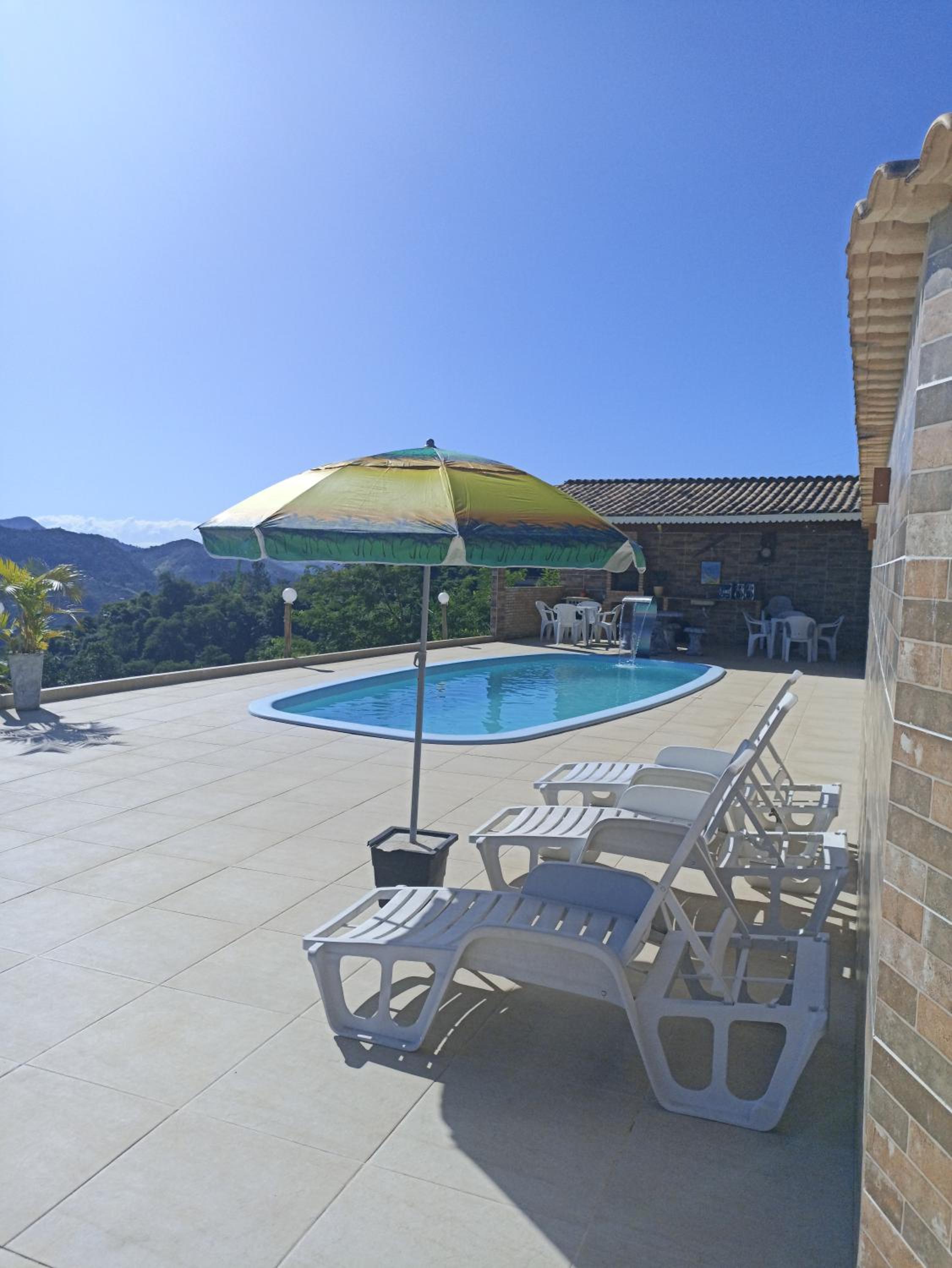 outdoor BBQ area