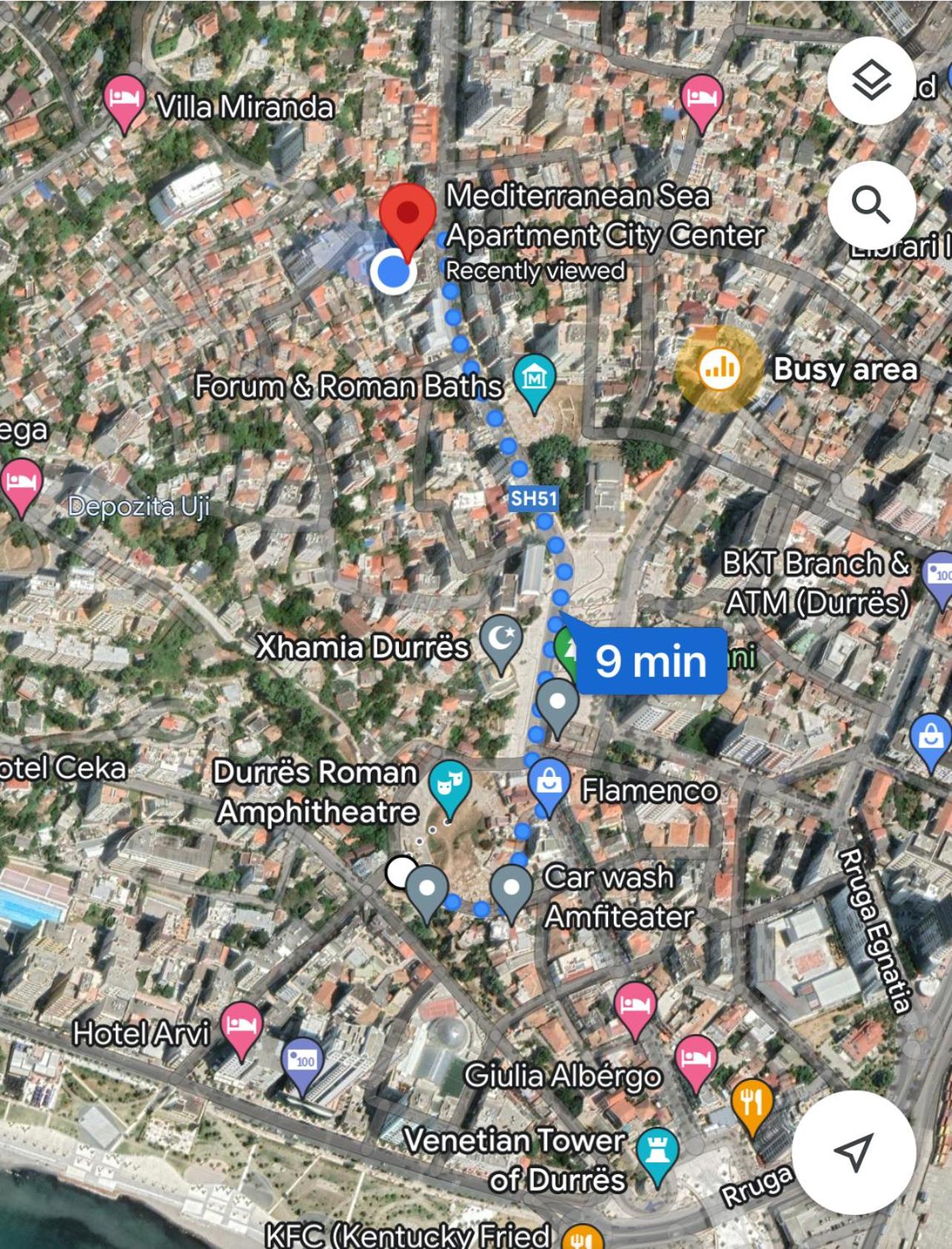 Mediterranean Sea Apartment city center