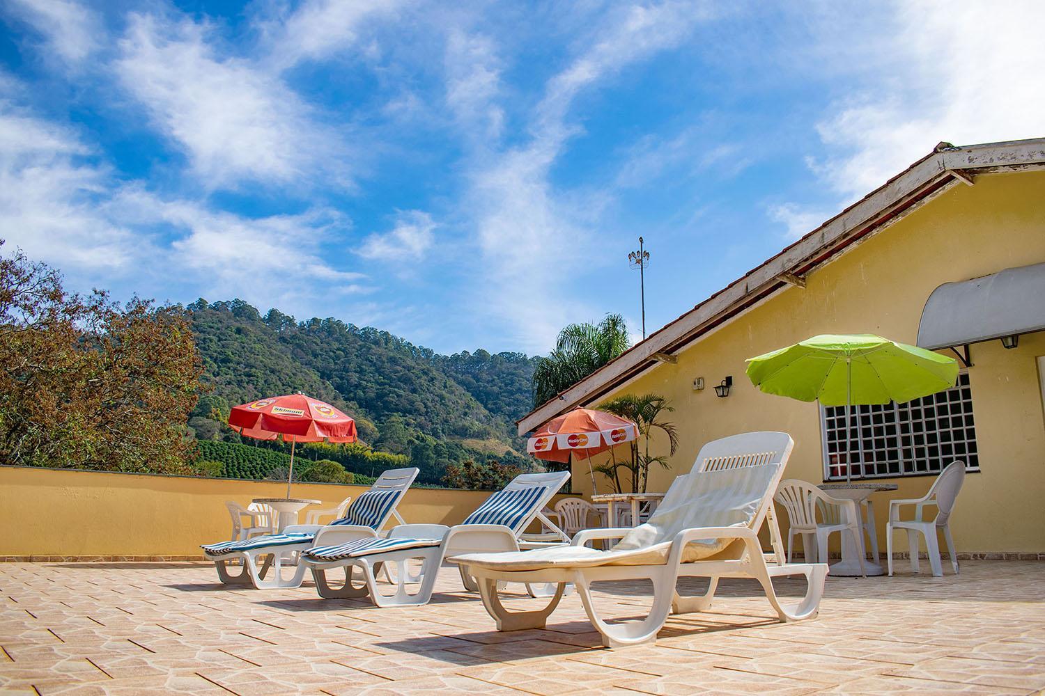 outdoor BBQ area