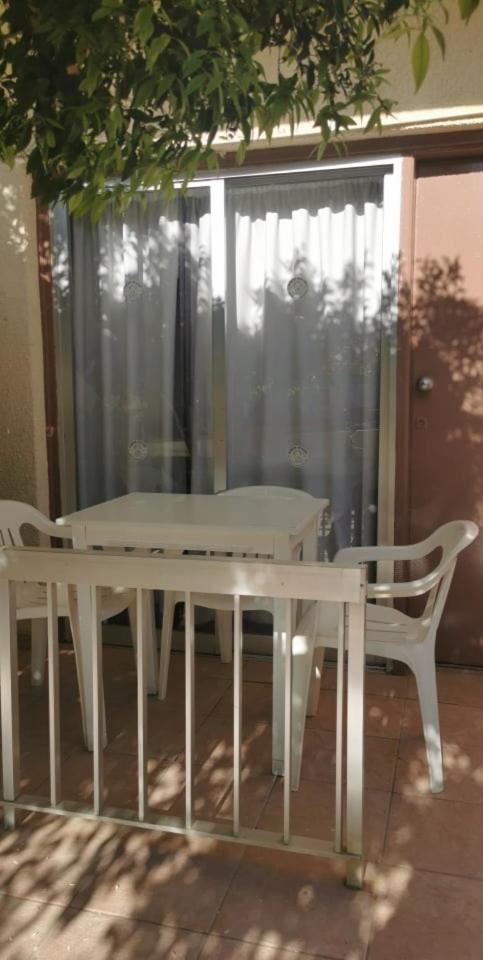 outdoor BBQ area