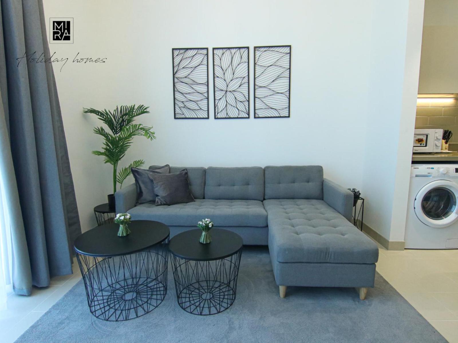 Mira Holiday Homes - Newly Furnished 1 bedroom in Sobha Hartland