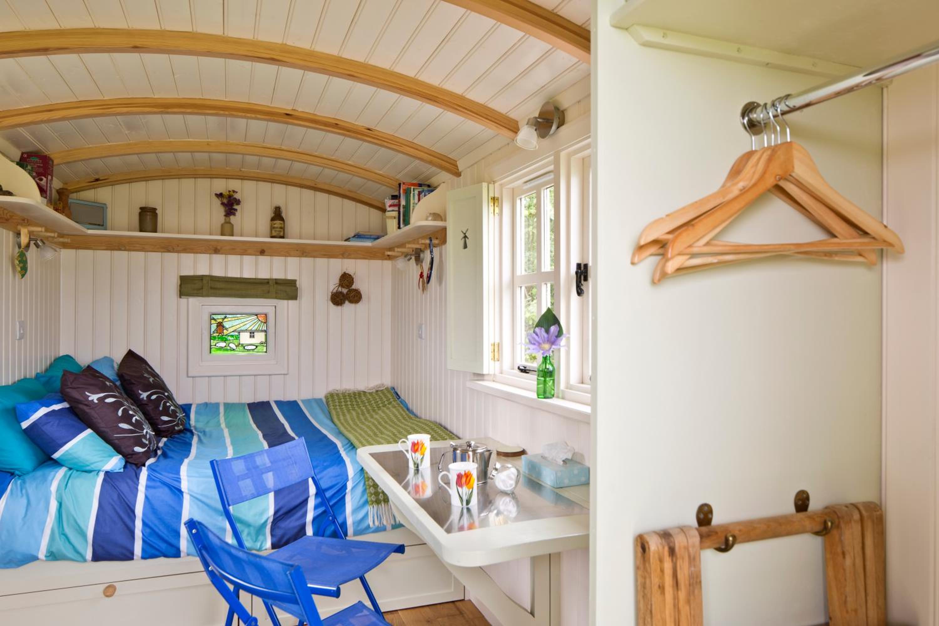 Mill Farm Shepherds Hut view 4