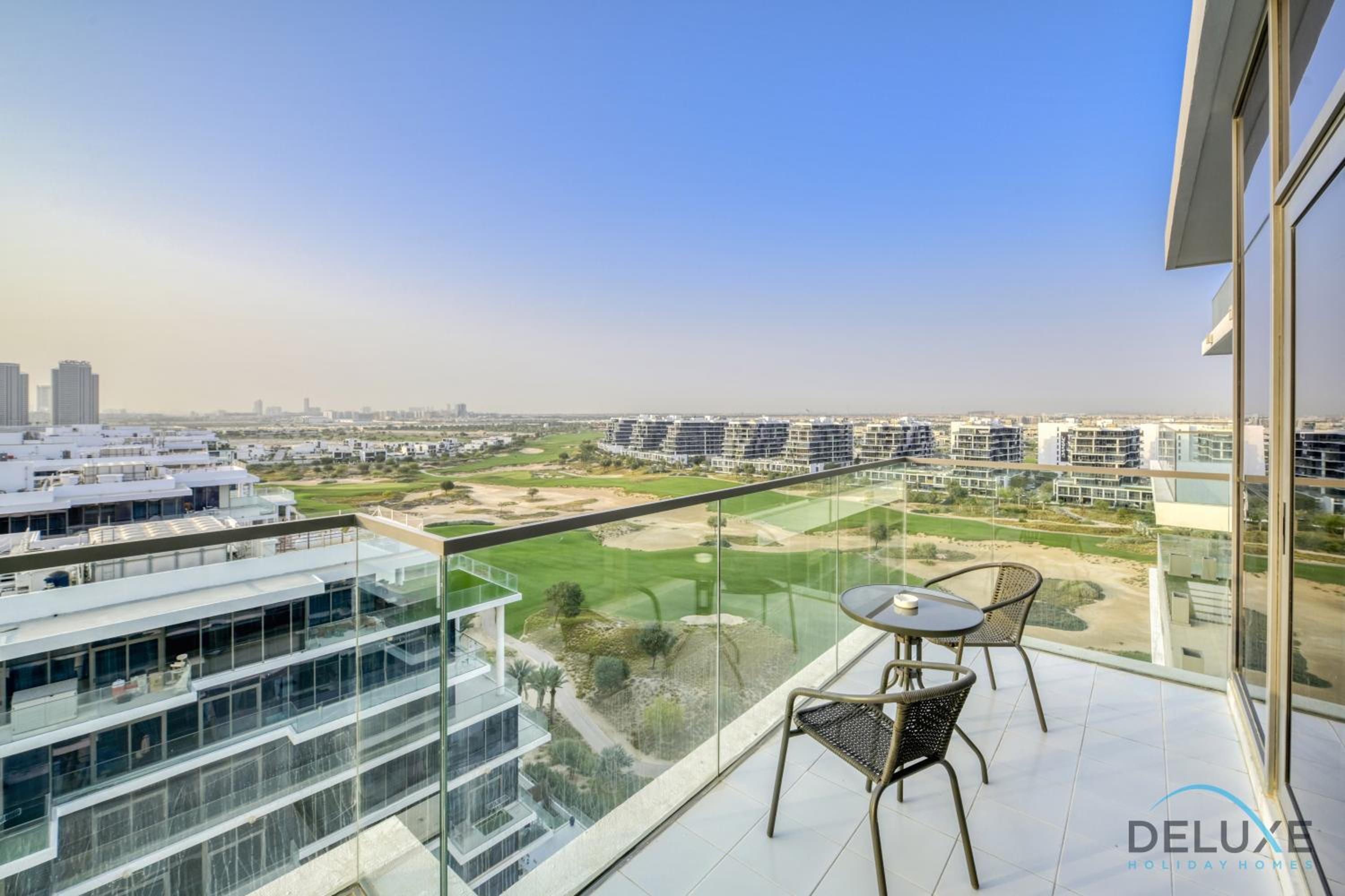 Sunlit Studio at Golf Promenade 2A DAMAC Hills By Deluxe Holiday Homes