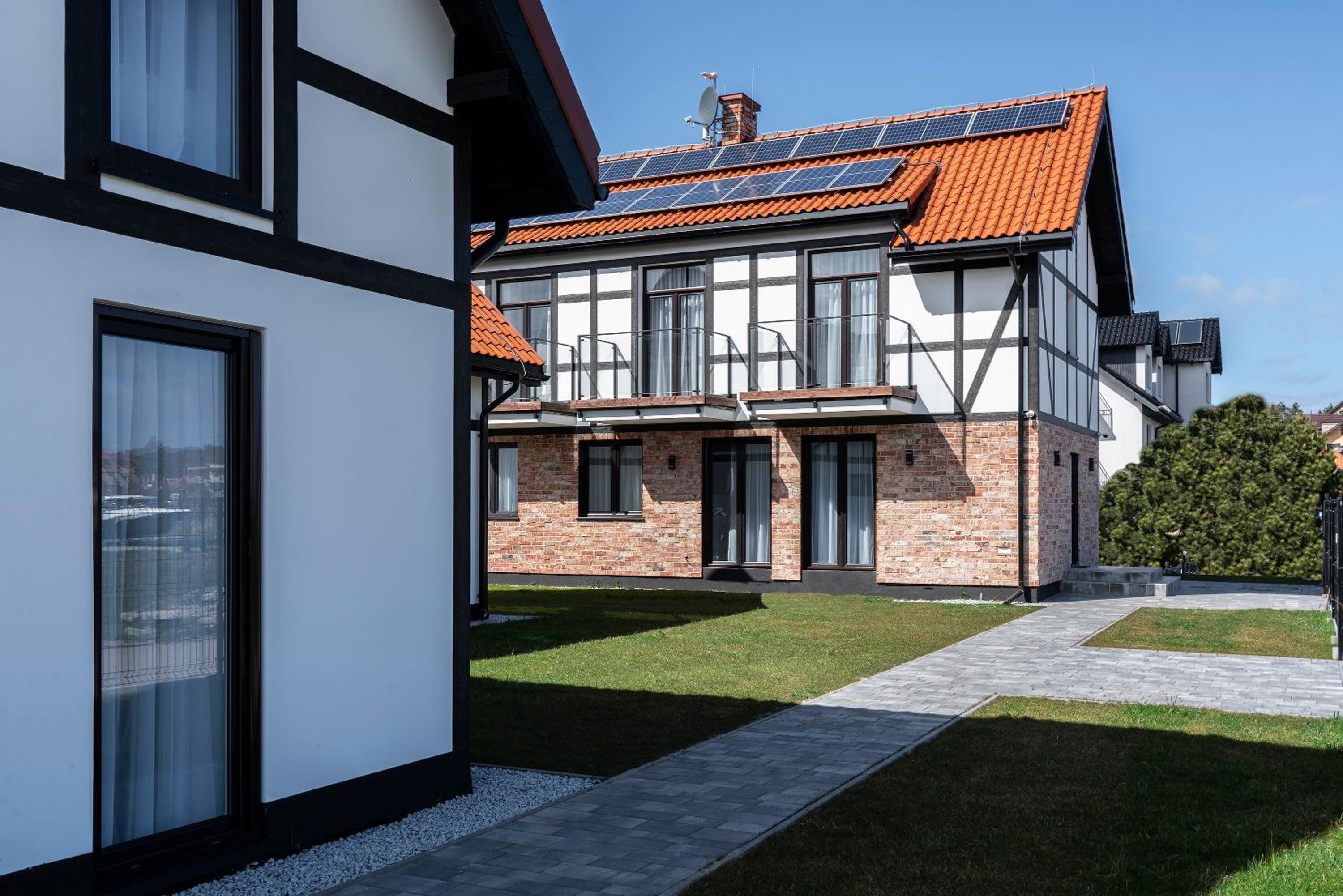 W Starym Porcie - pokój z widokiem na Zalew Wiślany balkonem i antresolą view 4