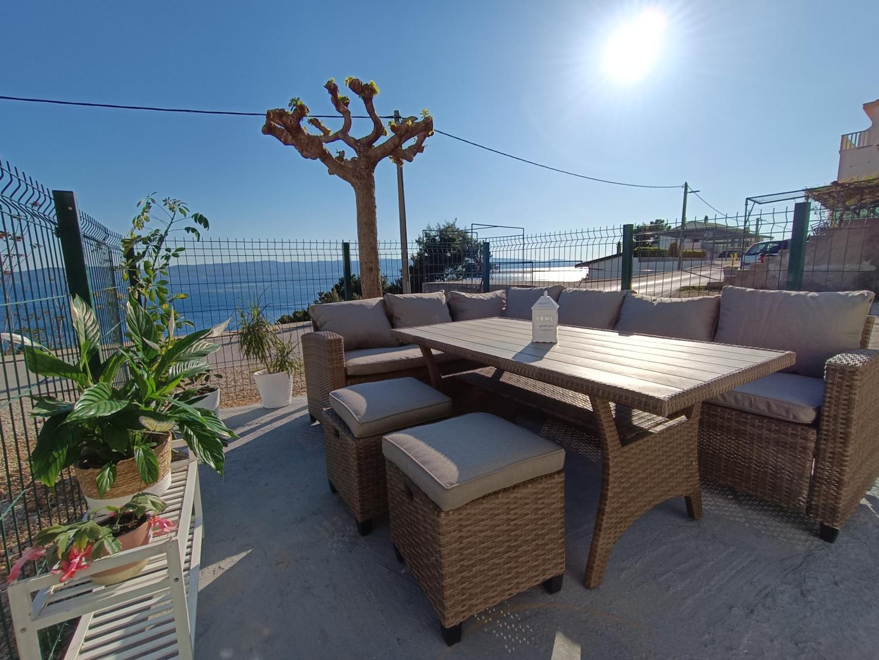 Brela, cozy house with a beautiful sea view view 5