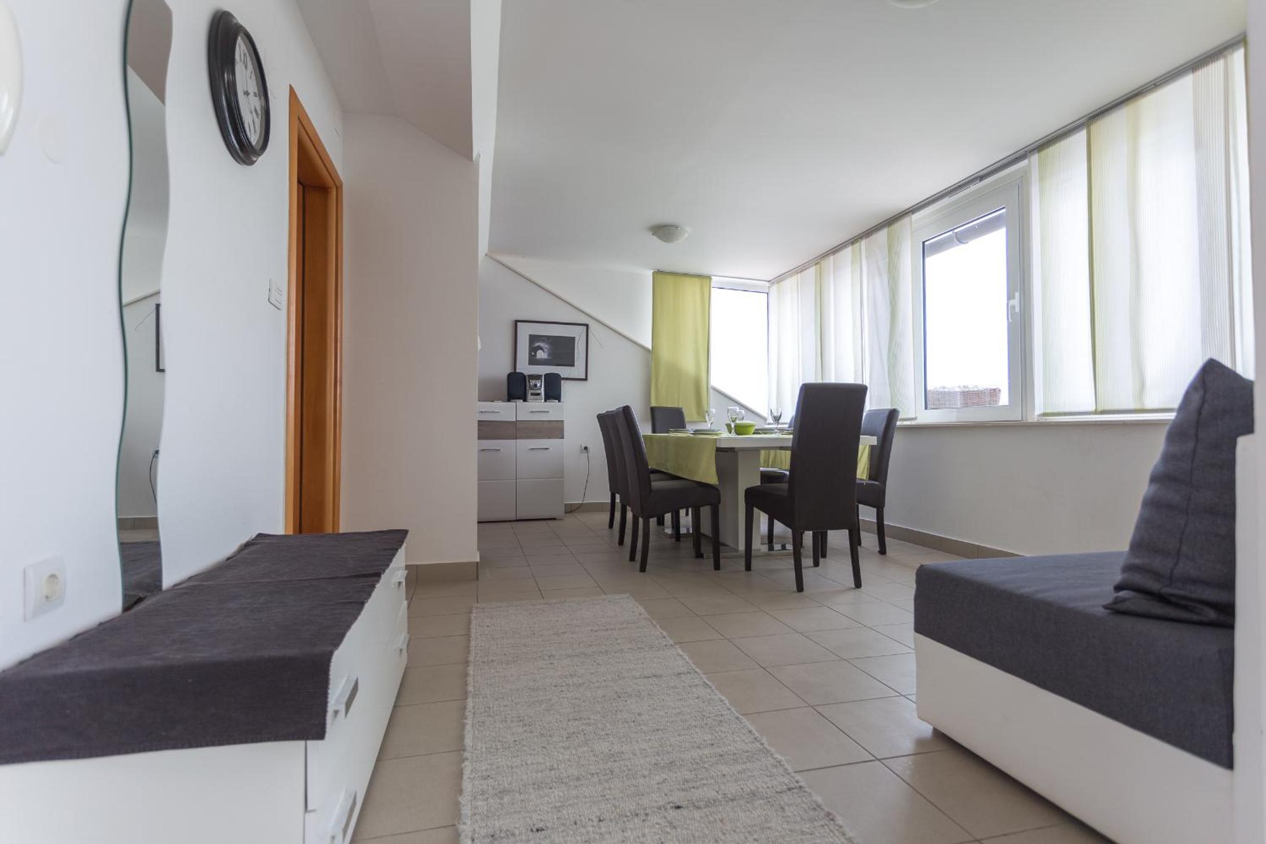 Penthouse Sea View Apartment Rogoznica view 4