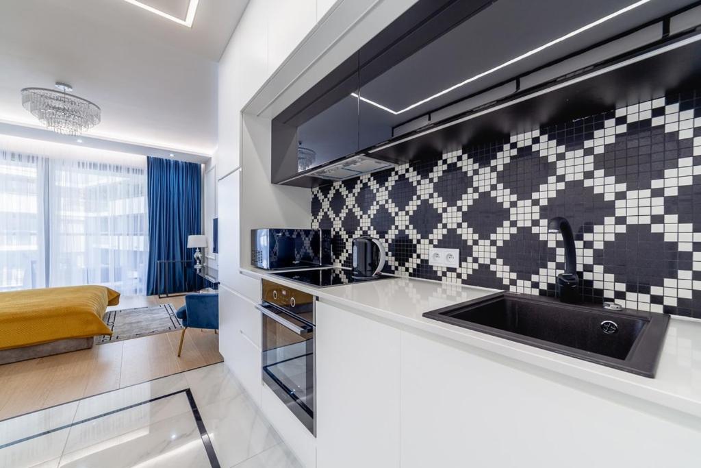 Luksusowy apartament Centrum Warszawy z tarasem view 3