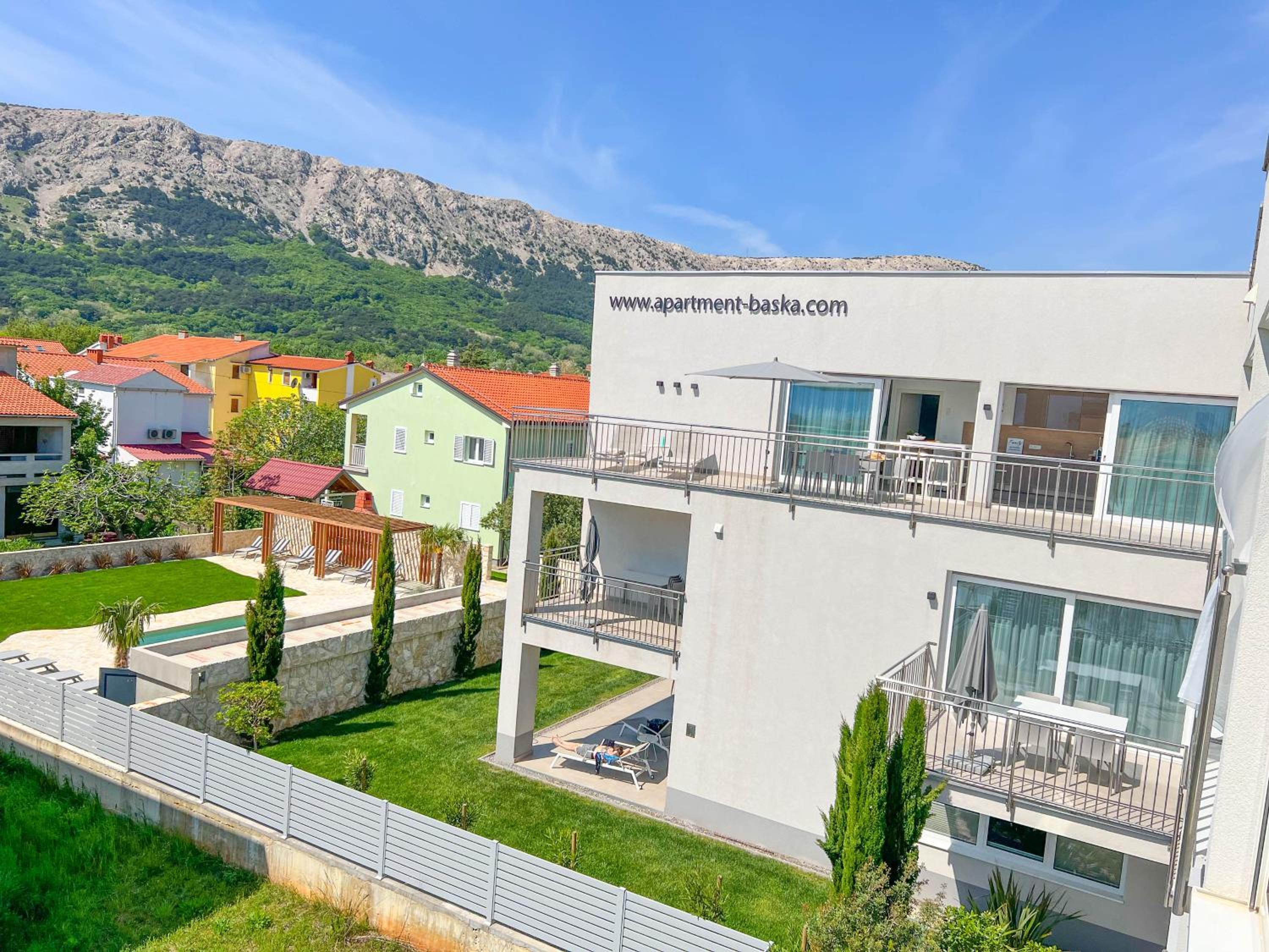 Apartment Baska - Main Building view 2