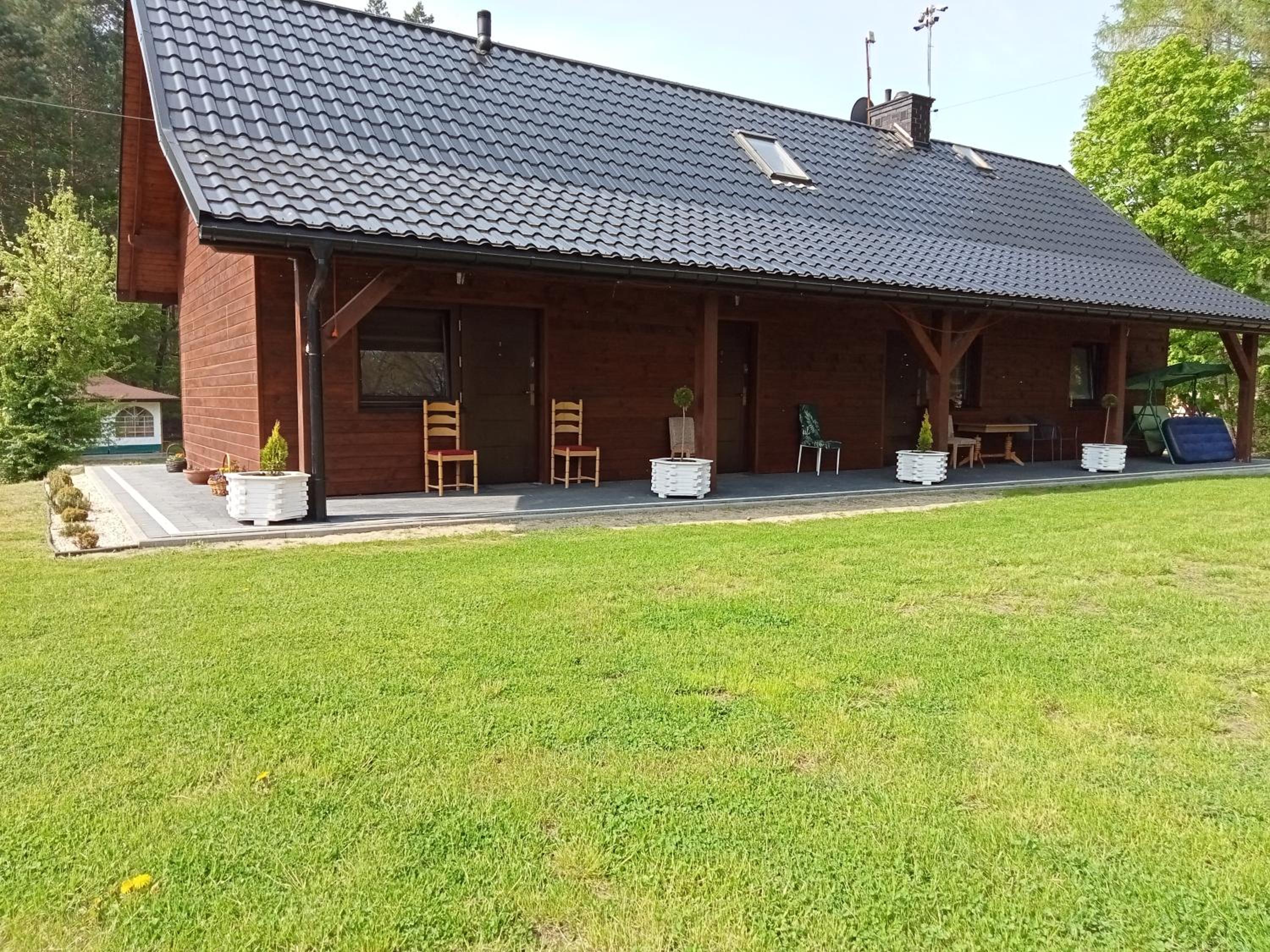 outdoor BBQ area