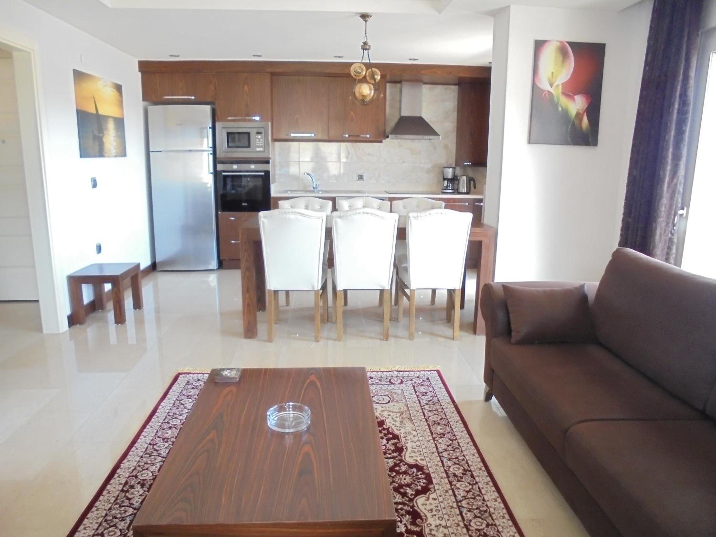 Xperia Alanya Park Residence with large balcony and seaview & free airport shuttle service view 4