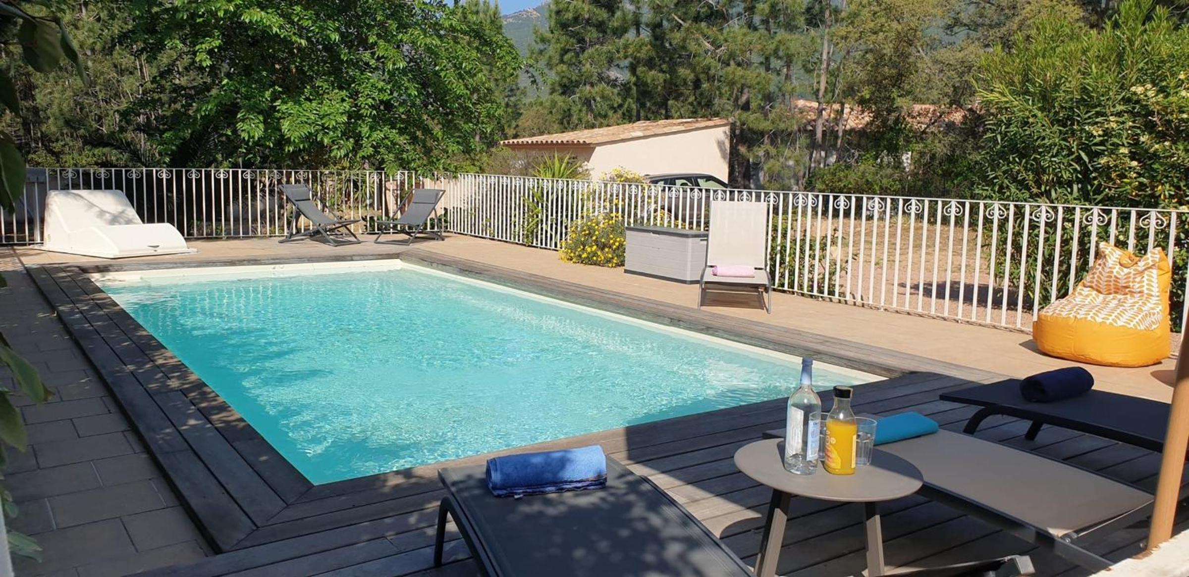 Villa Ribba 6 pers piscine 5 min plage en voiture view 4