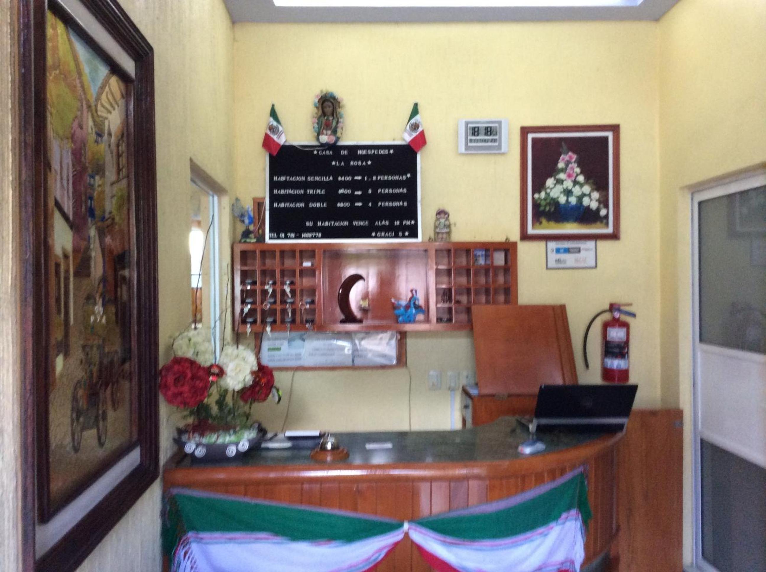 hotel reception