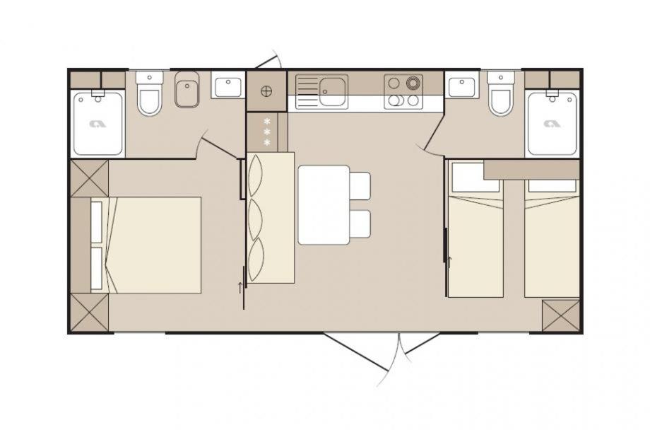 New Adria mobile Home - camp Vala