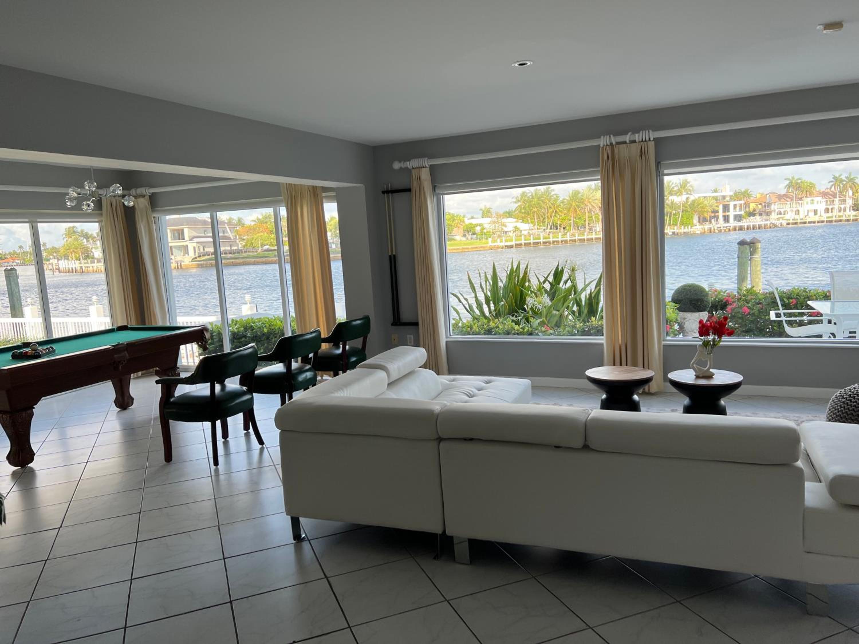 WaterFront 4BR 3B,Intercoastal,Pool,5 min walk to beach-7