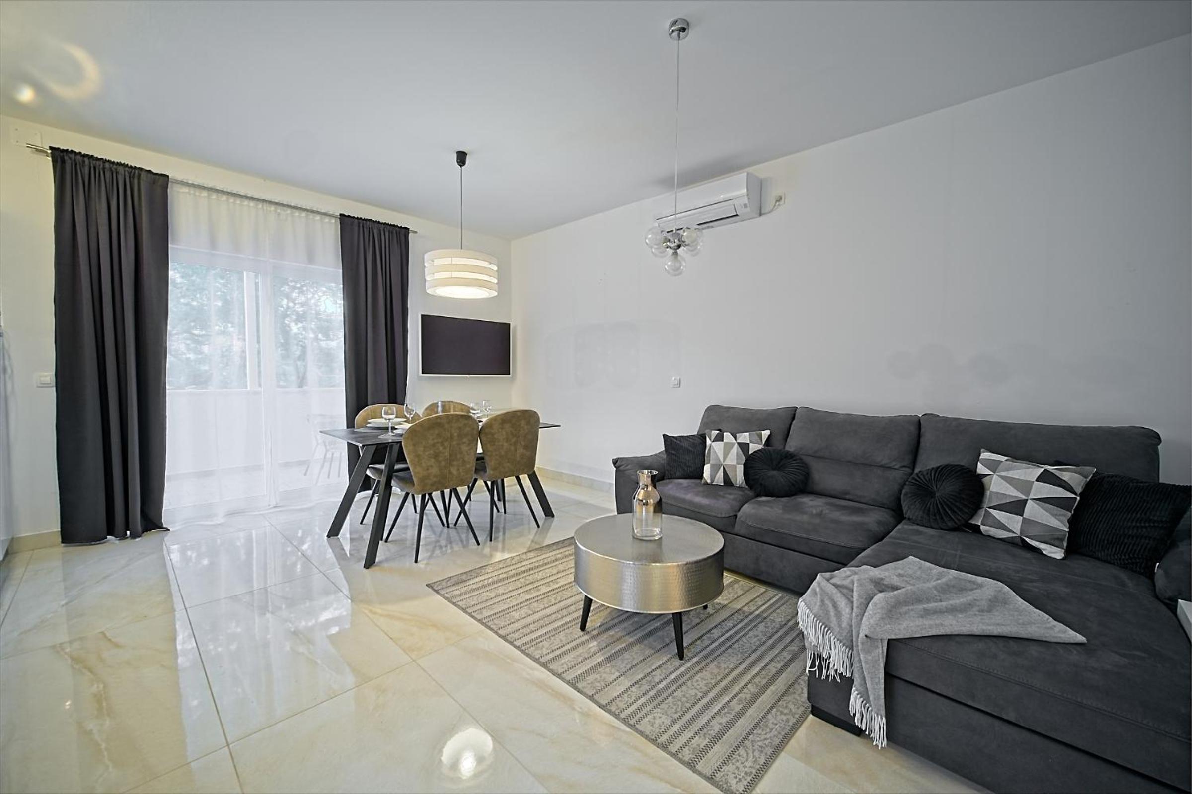 Blue apartment view 3