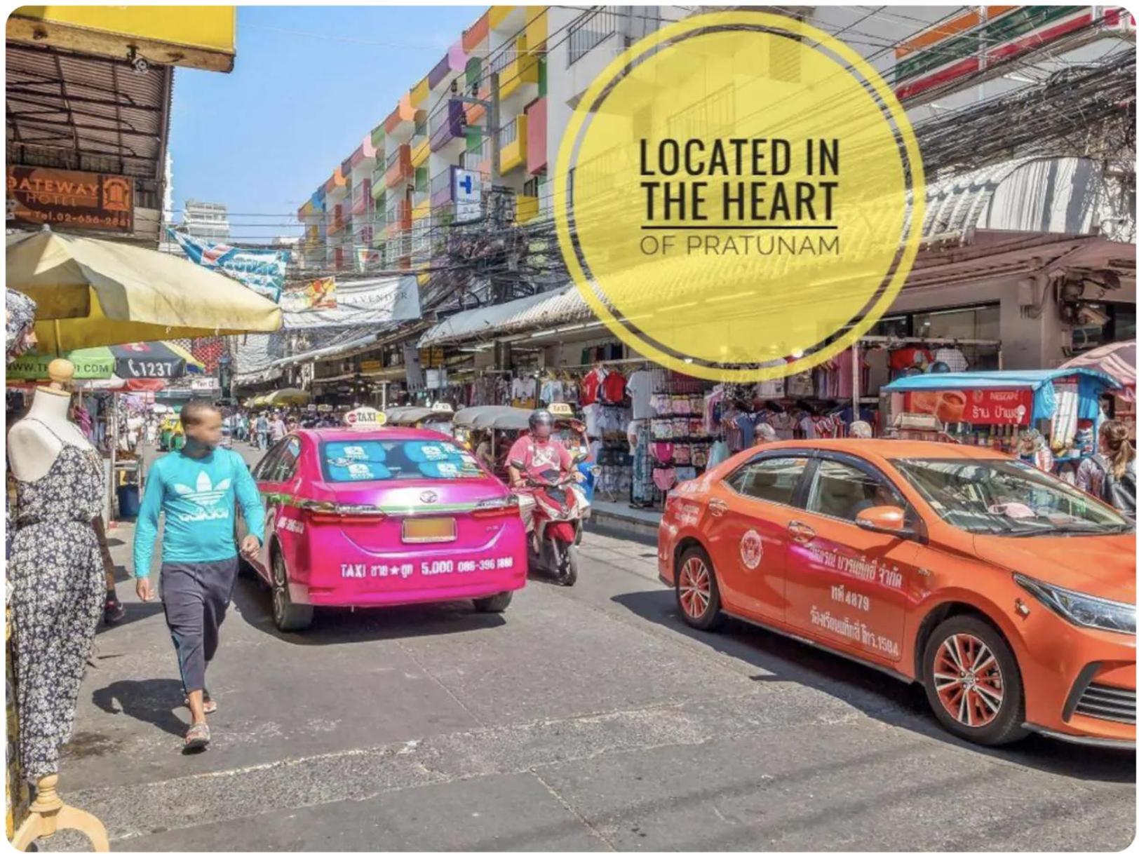 Family Hub Pratunam 6 FREE Airport pickup min 3nights and 4Adults stay