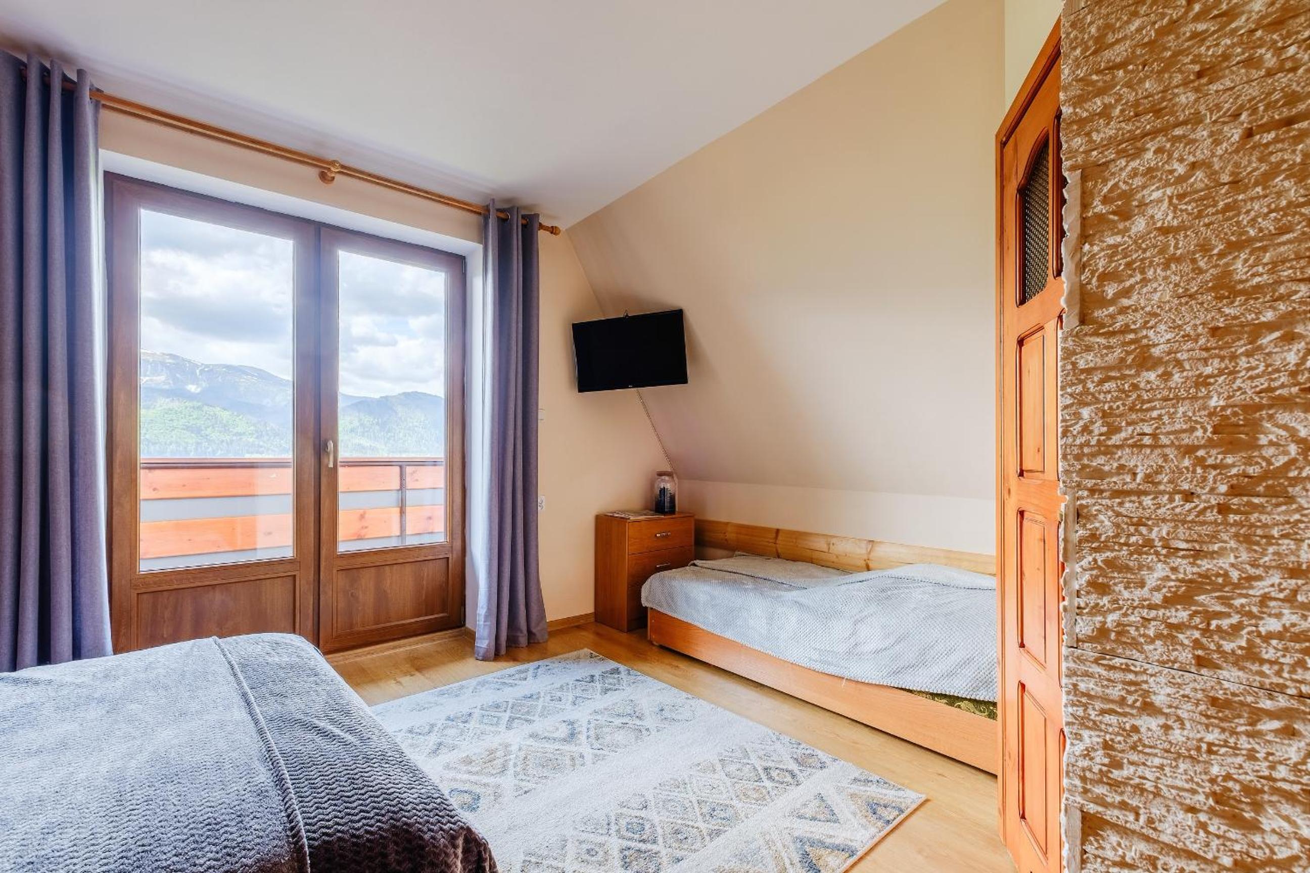 Pokoje i apartament z widokiem na Tatry