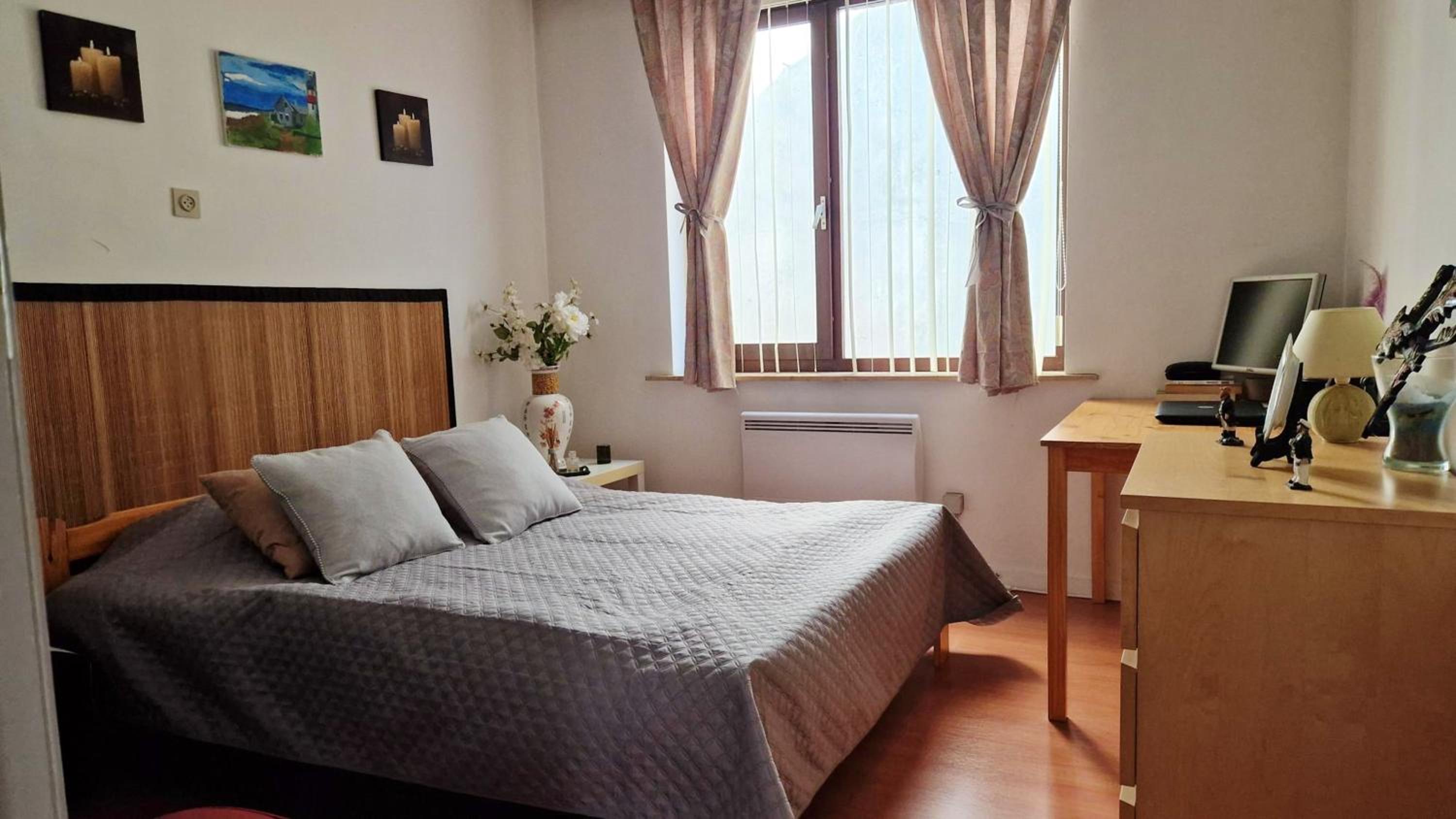 2 bedrooms appartement at Oostende 500 m away from the beach with balcony and wifi