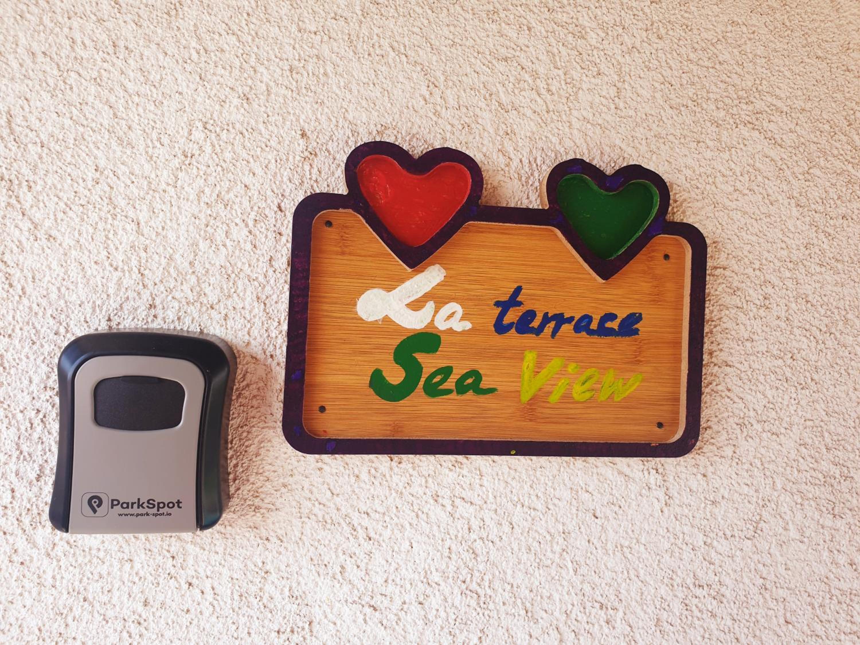 La terrace Sea view