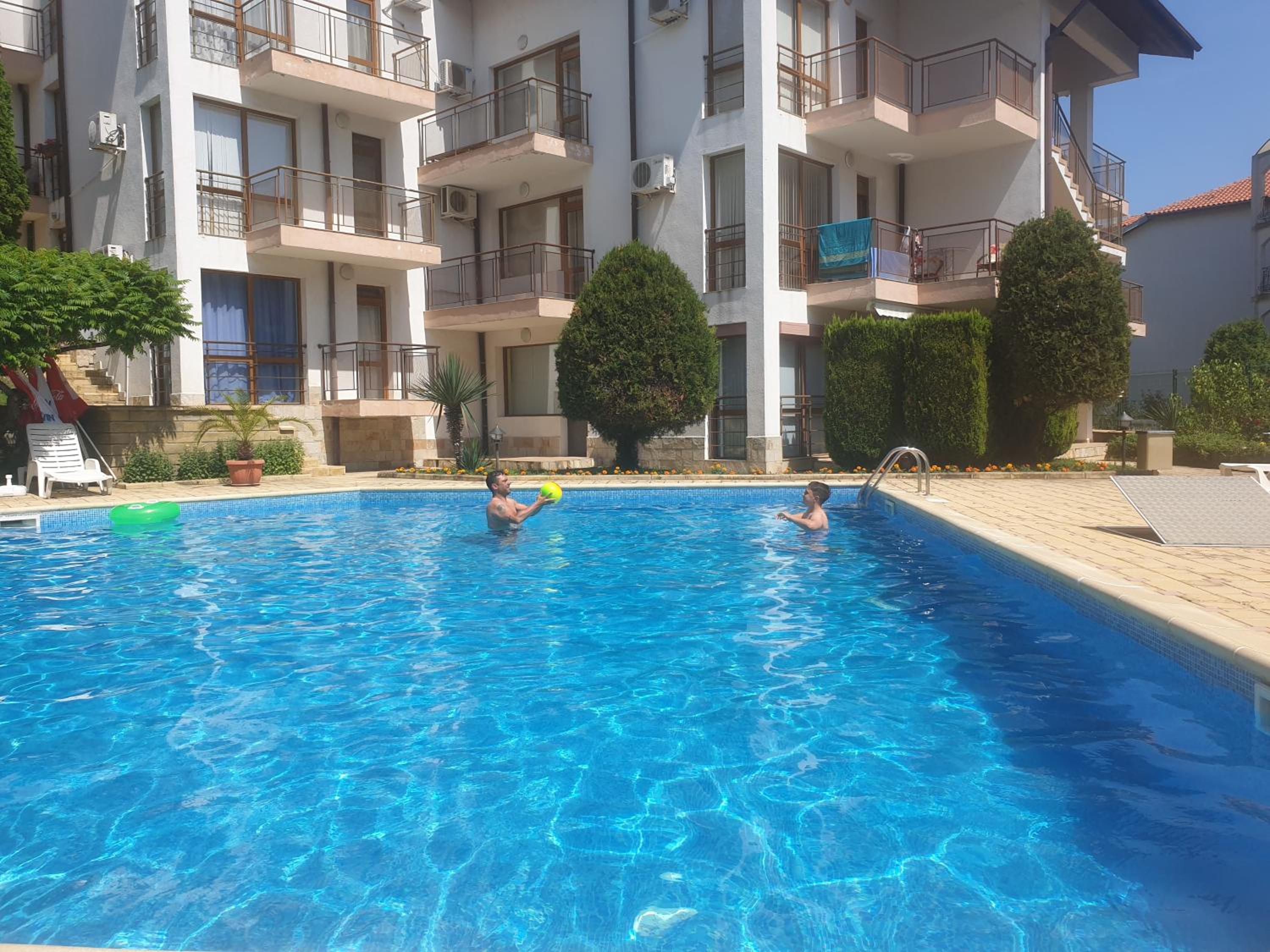 La terrace Sea view