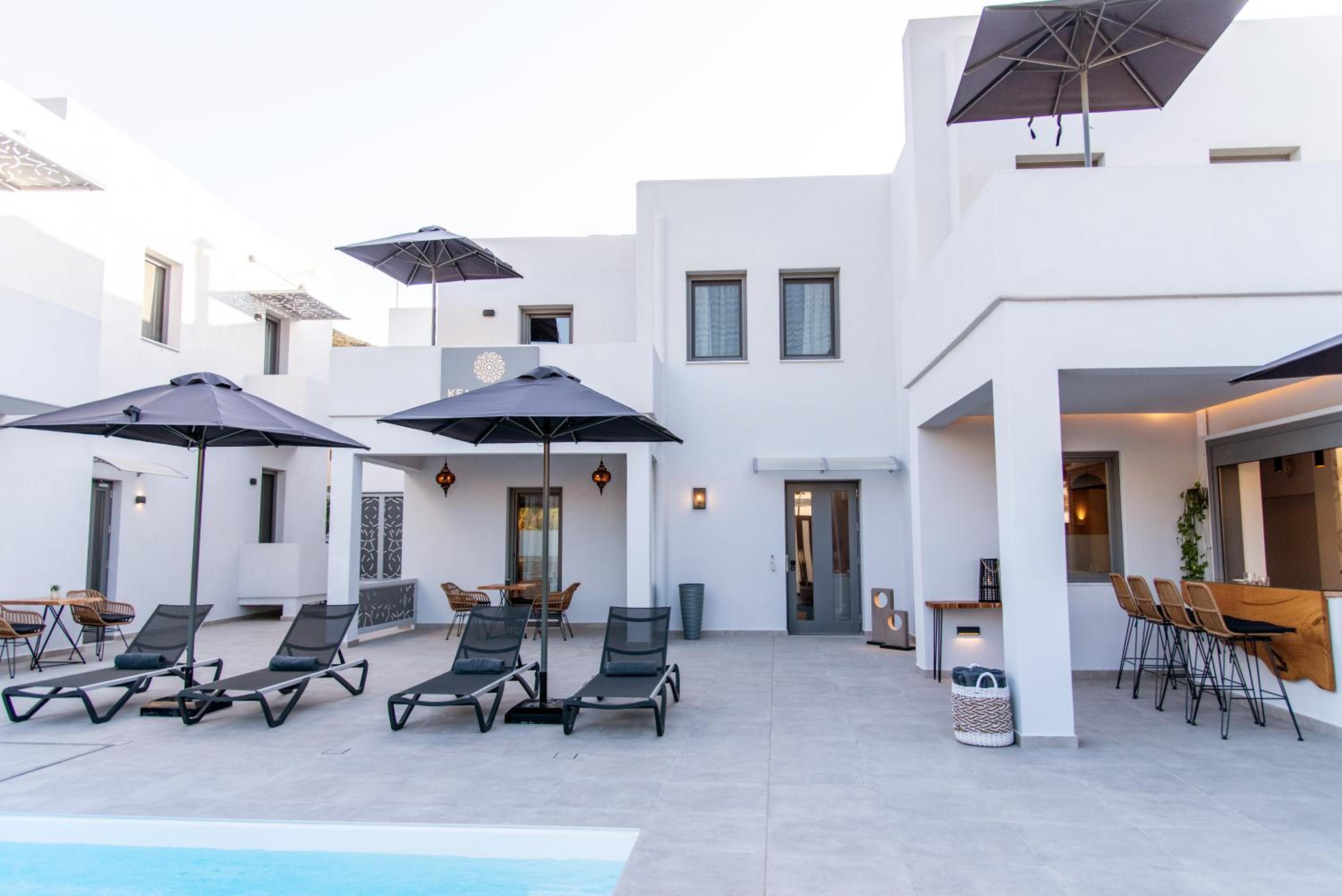 outdoor BBQ area