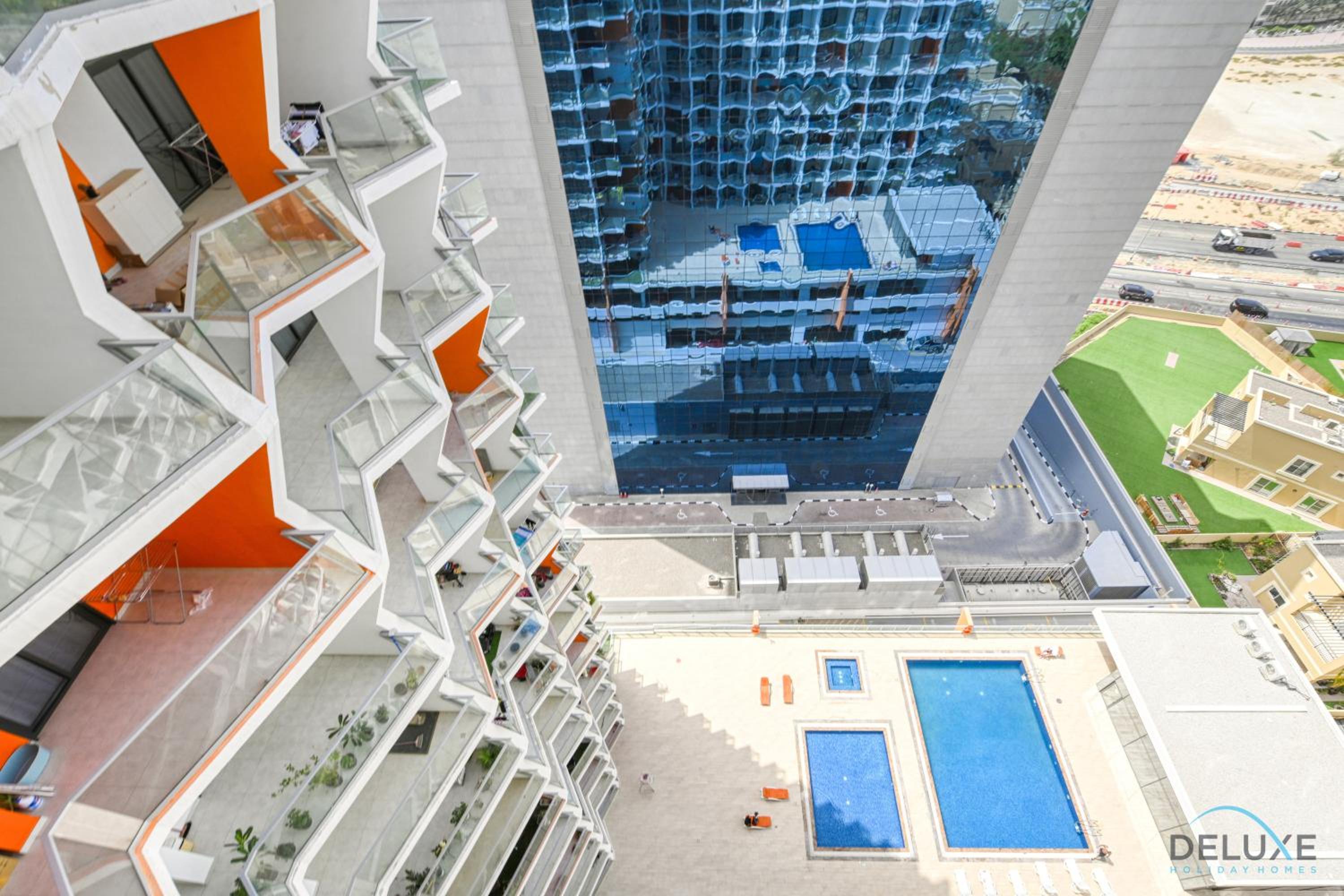 Urban 1BR at Binghatti Stars Dubai Silicon Oasis by Deluxe Holiday Homes