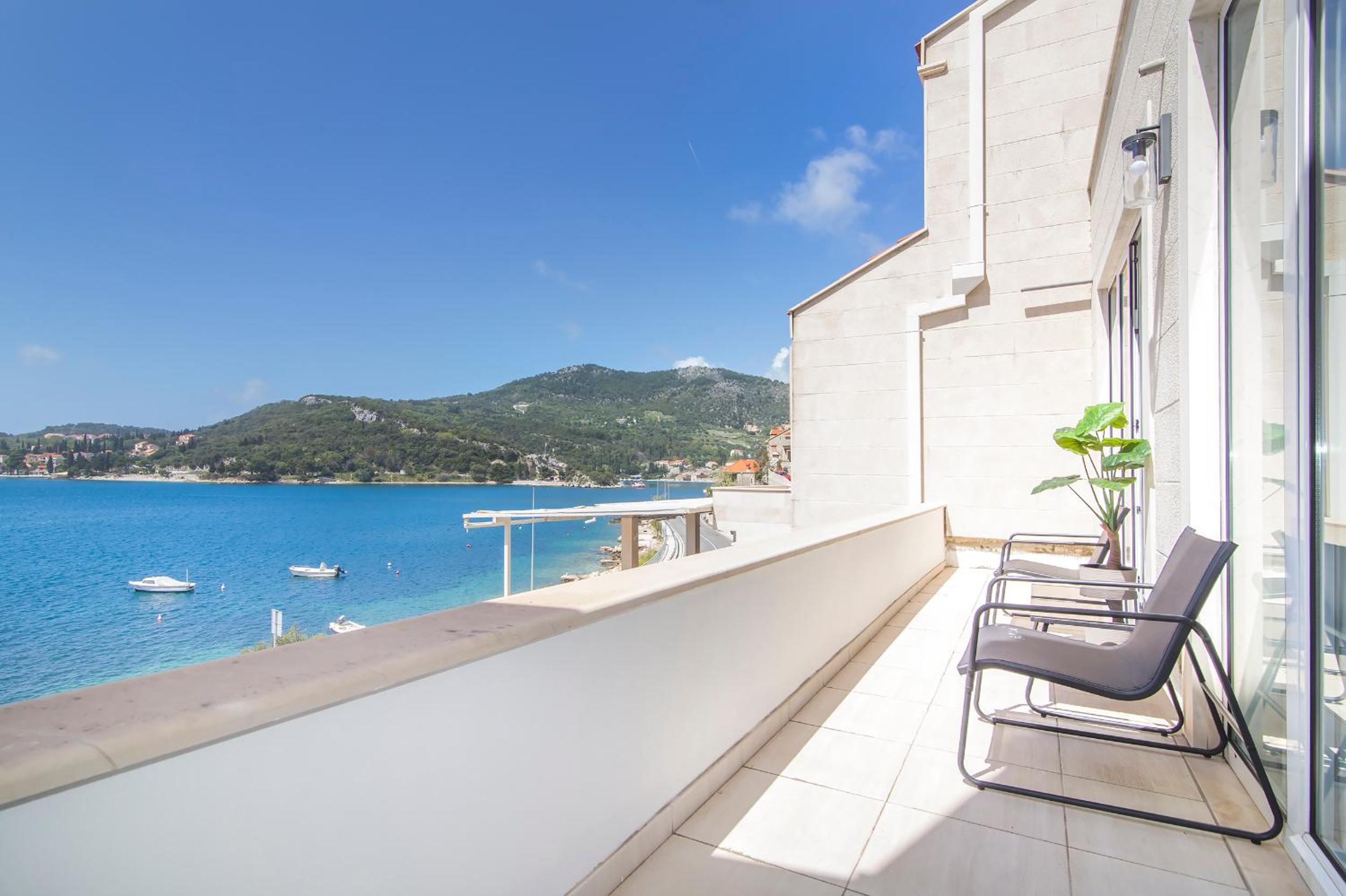 Seaside Apartment M Zaton 4 -SeaView and Parking