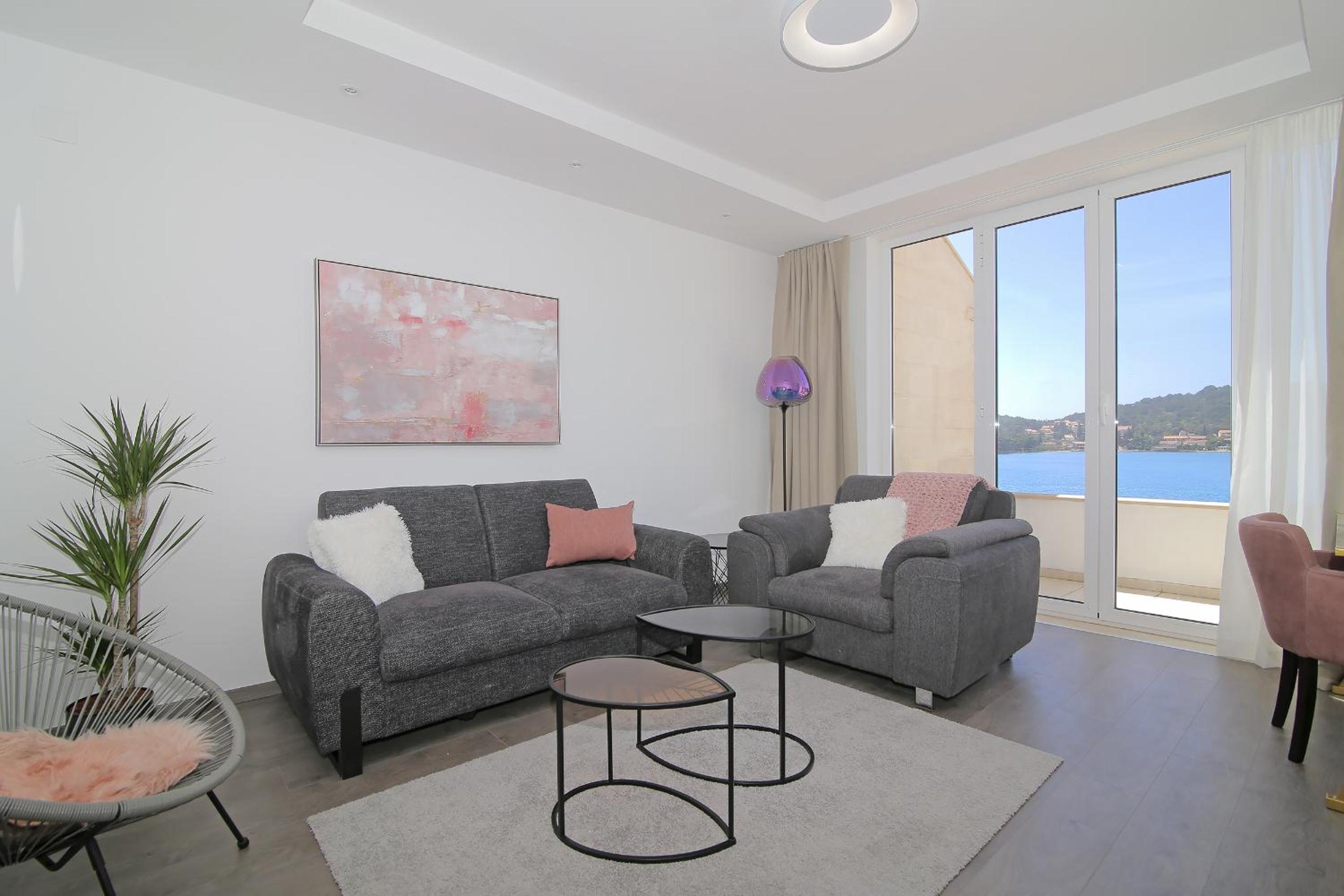 Seaside Apartment M Zaton 4 -SeaView and Parking