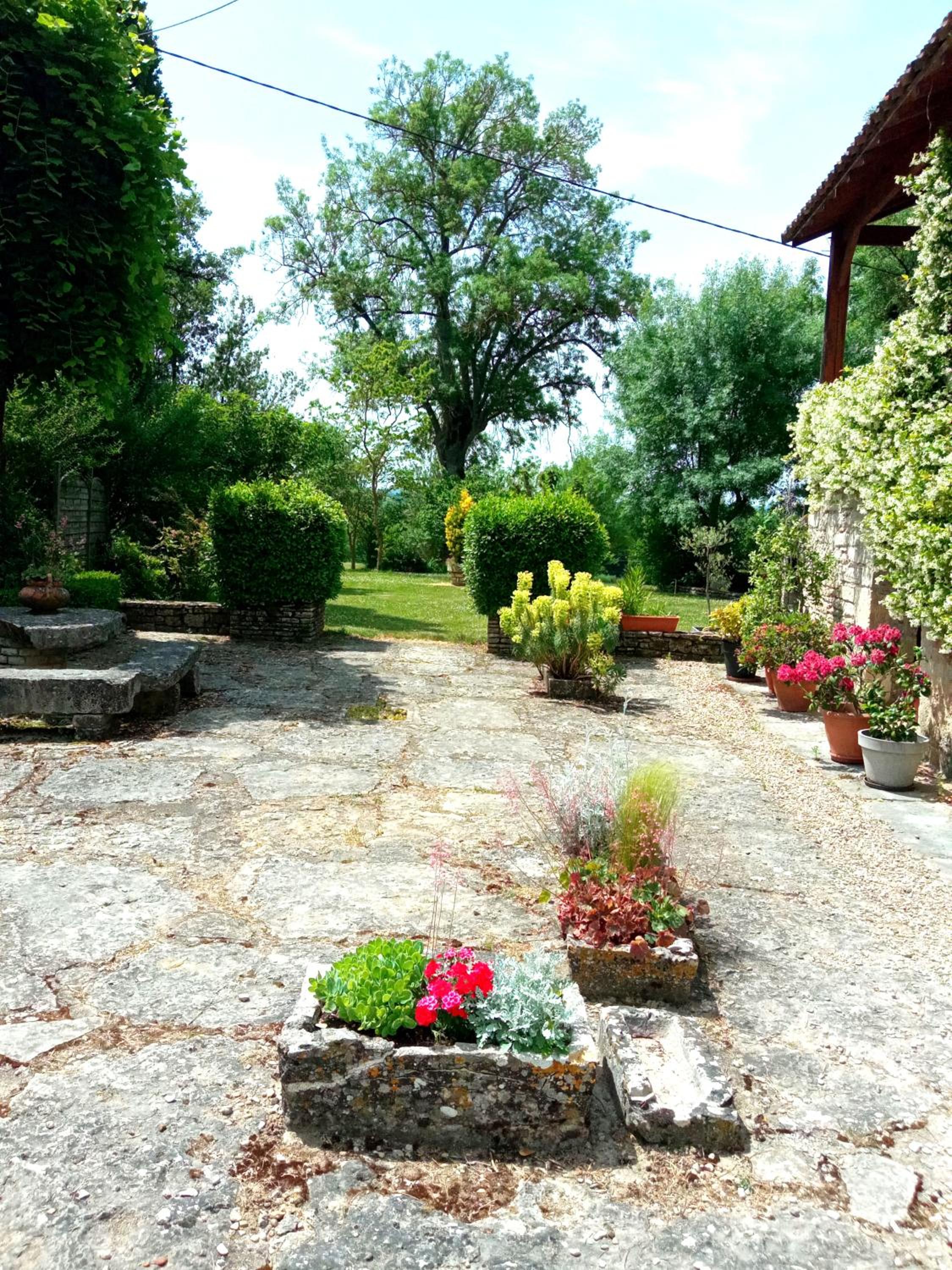 La maison du pech en Monteils