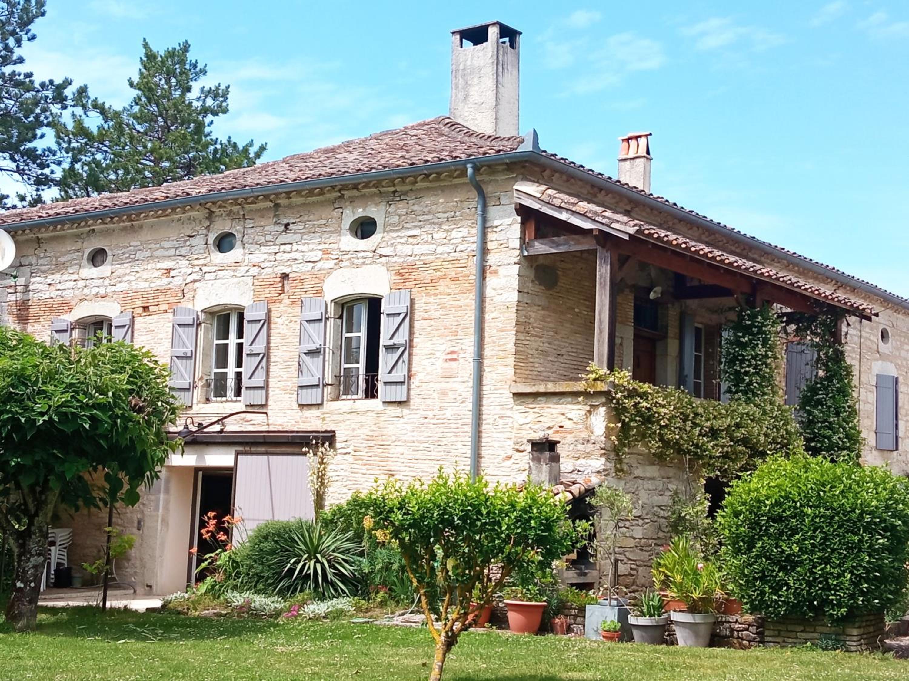 La maison du pech en Monteils