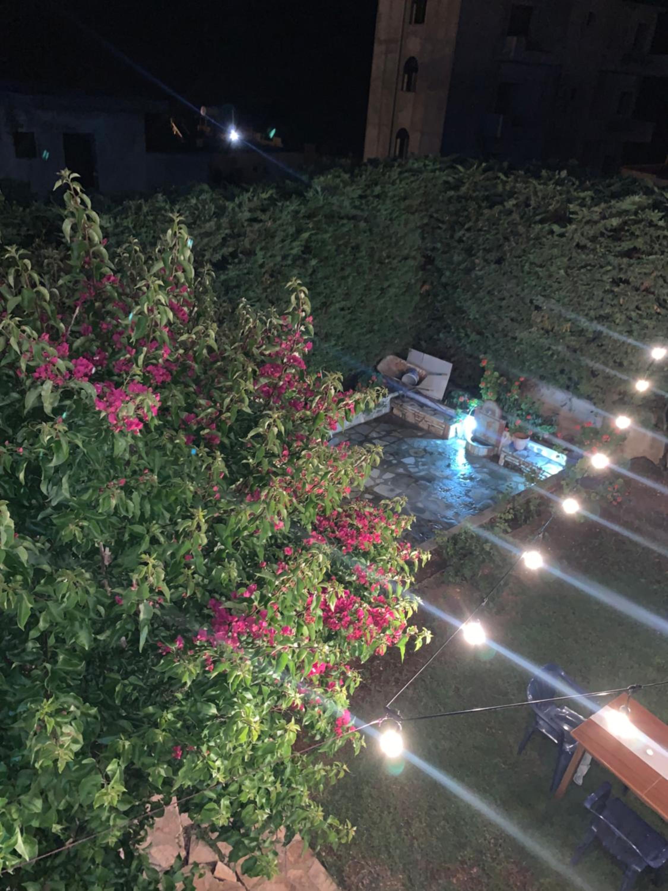 outdoor BBQ area