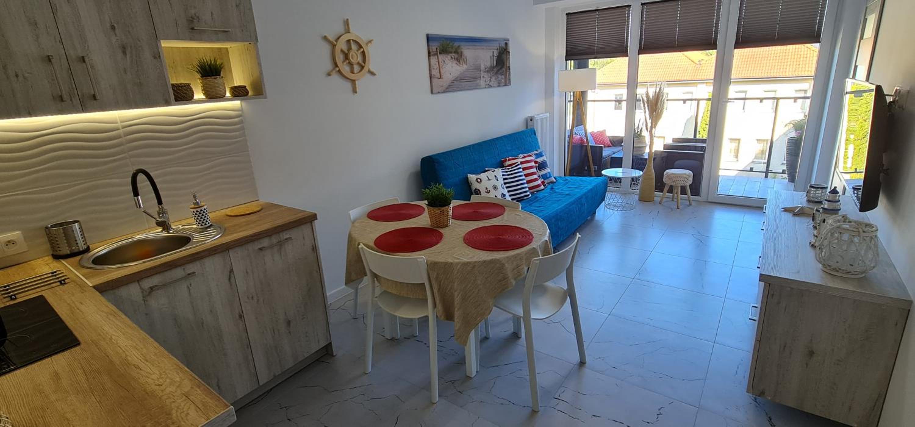 Apartament ANCORA, Jastrzębia Góra, przy plaży