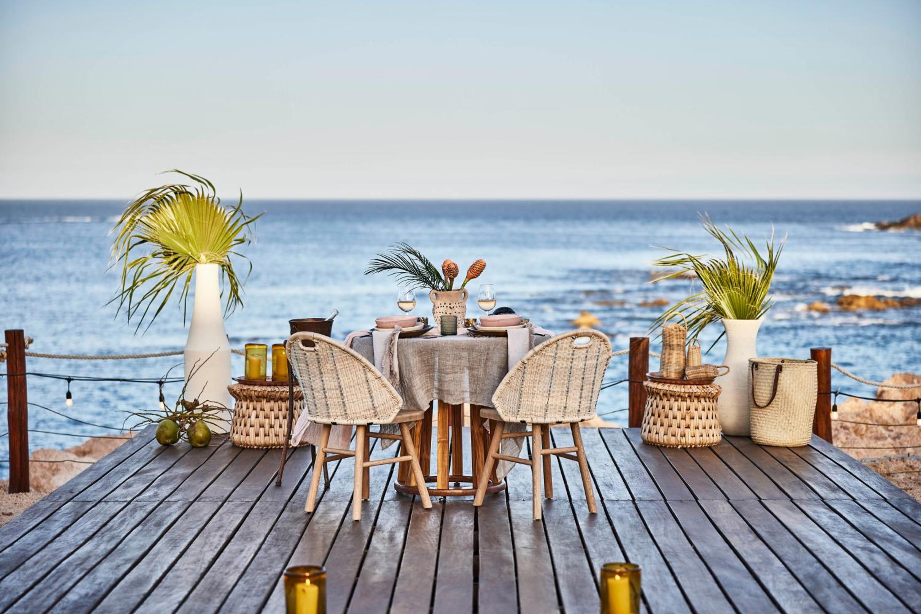 outdoor BBQ area