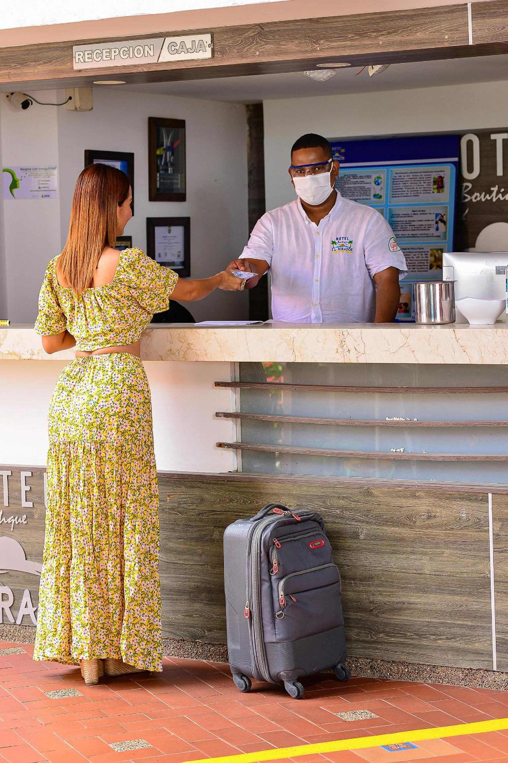 hotel reception