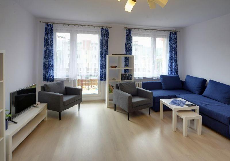 Trevilles Apartamenty - Granatowy