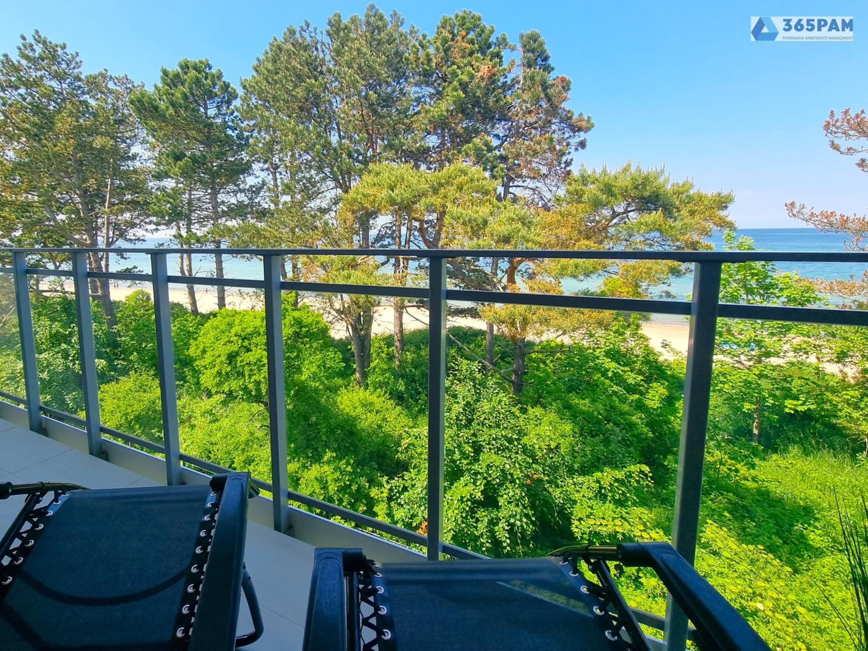 Apartament LET'S SEA z widokiem na morze - 365PAM