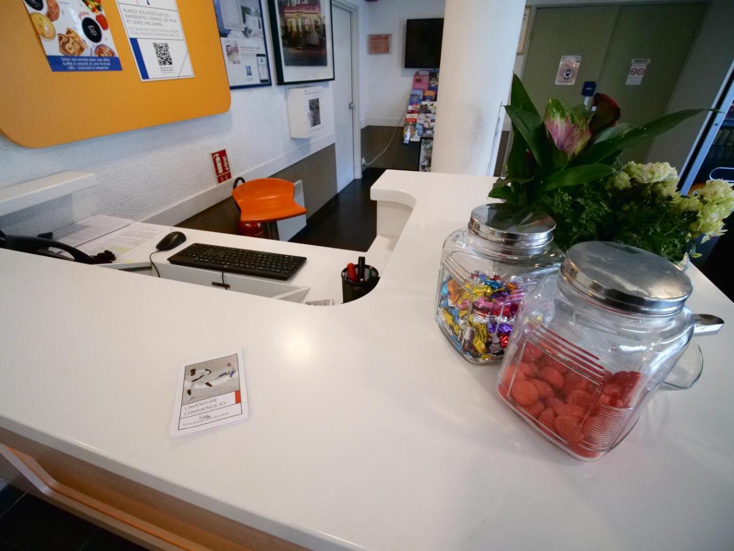 hotel reception