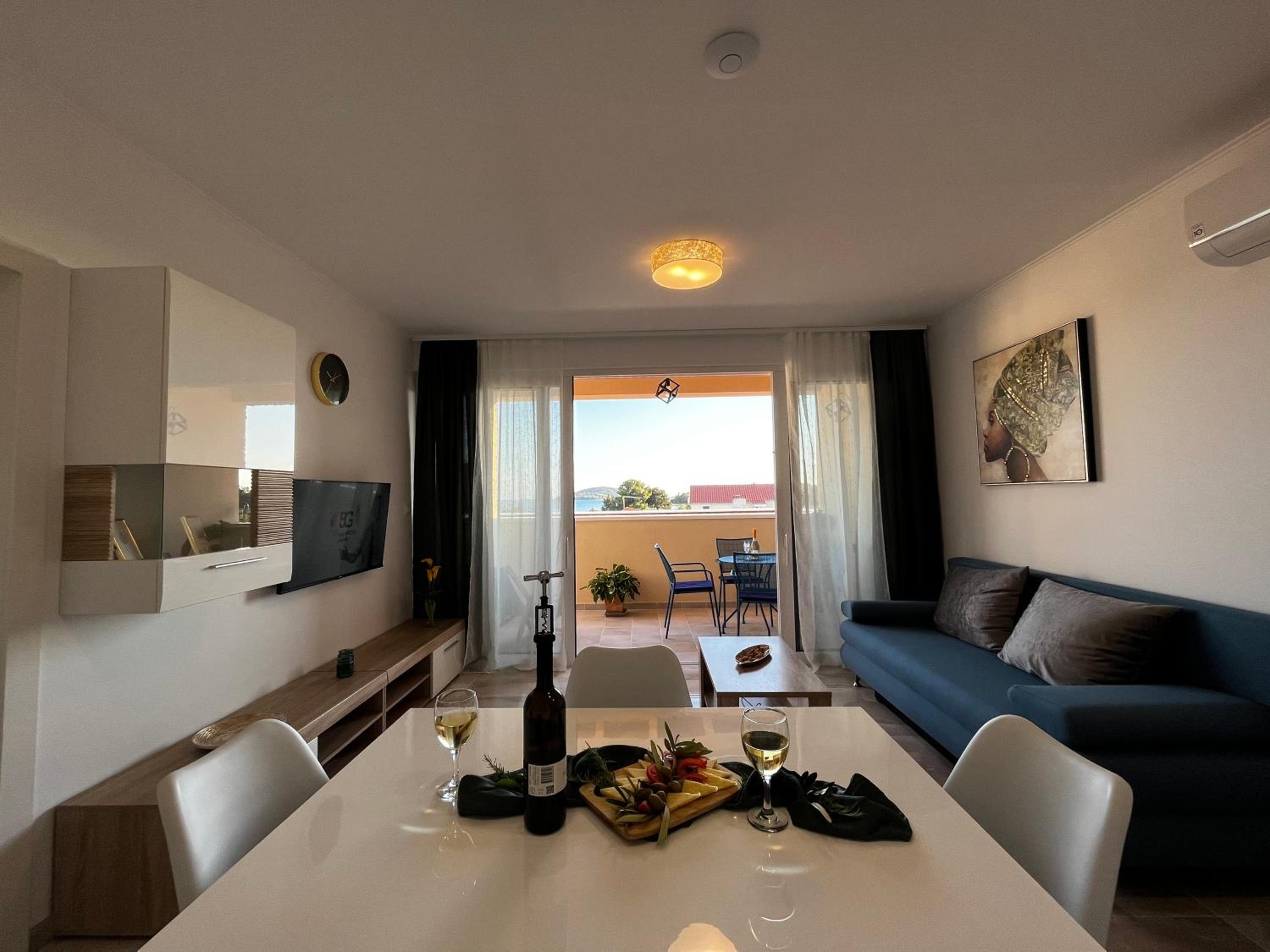 Pekasovi Seaview Apartament on a beautiful island Krapanj view 3