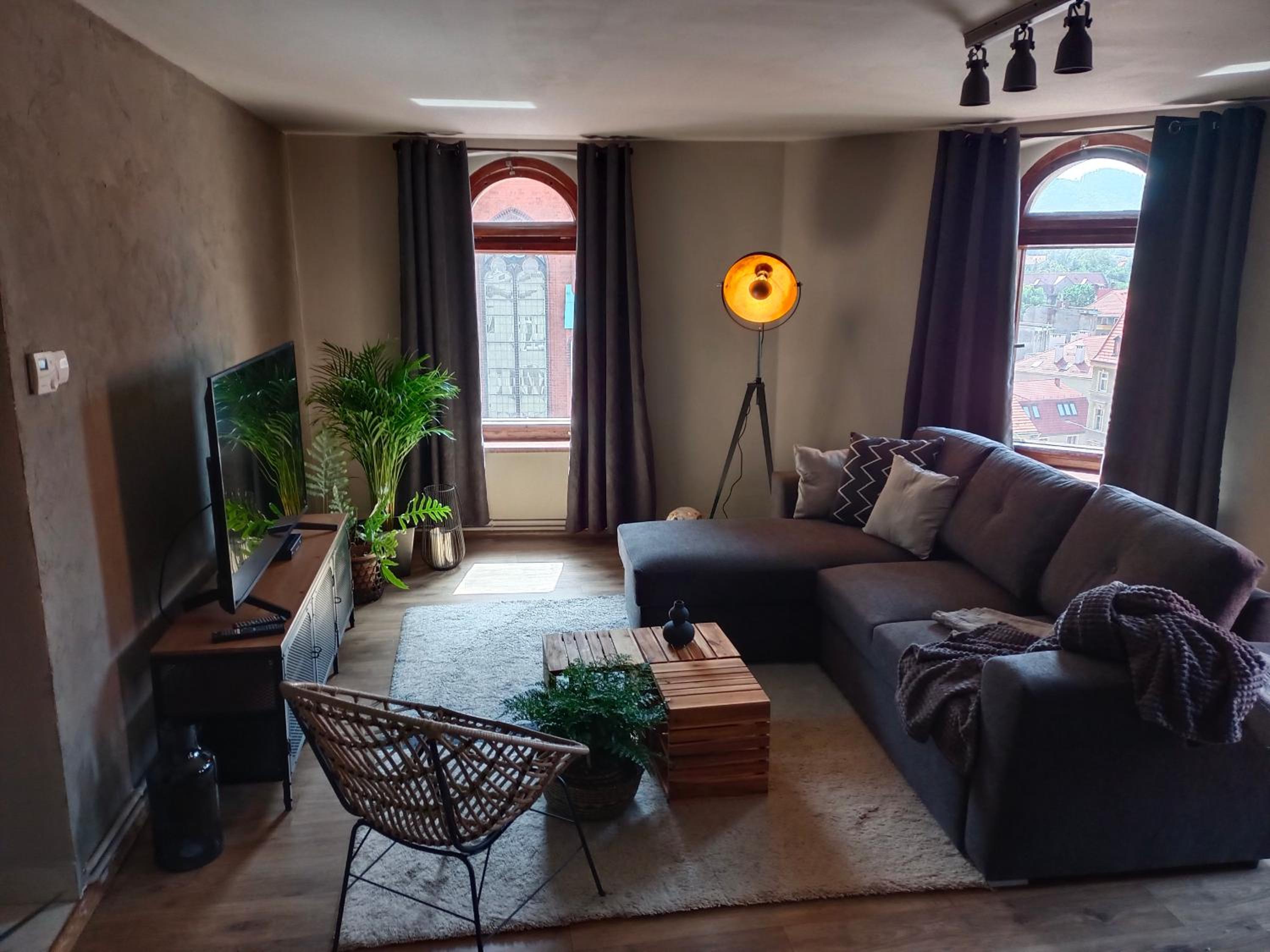 Luxary apartment on top of Walbrzych