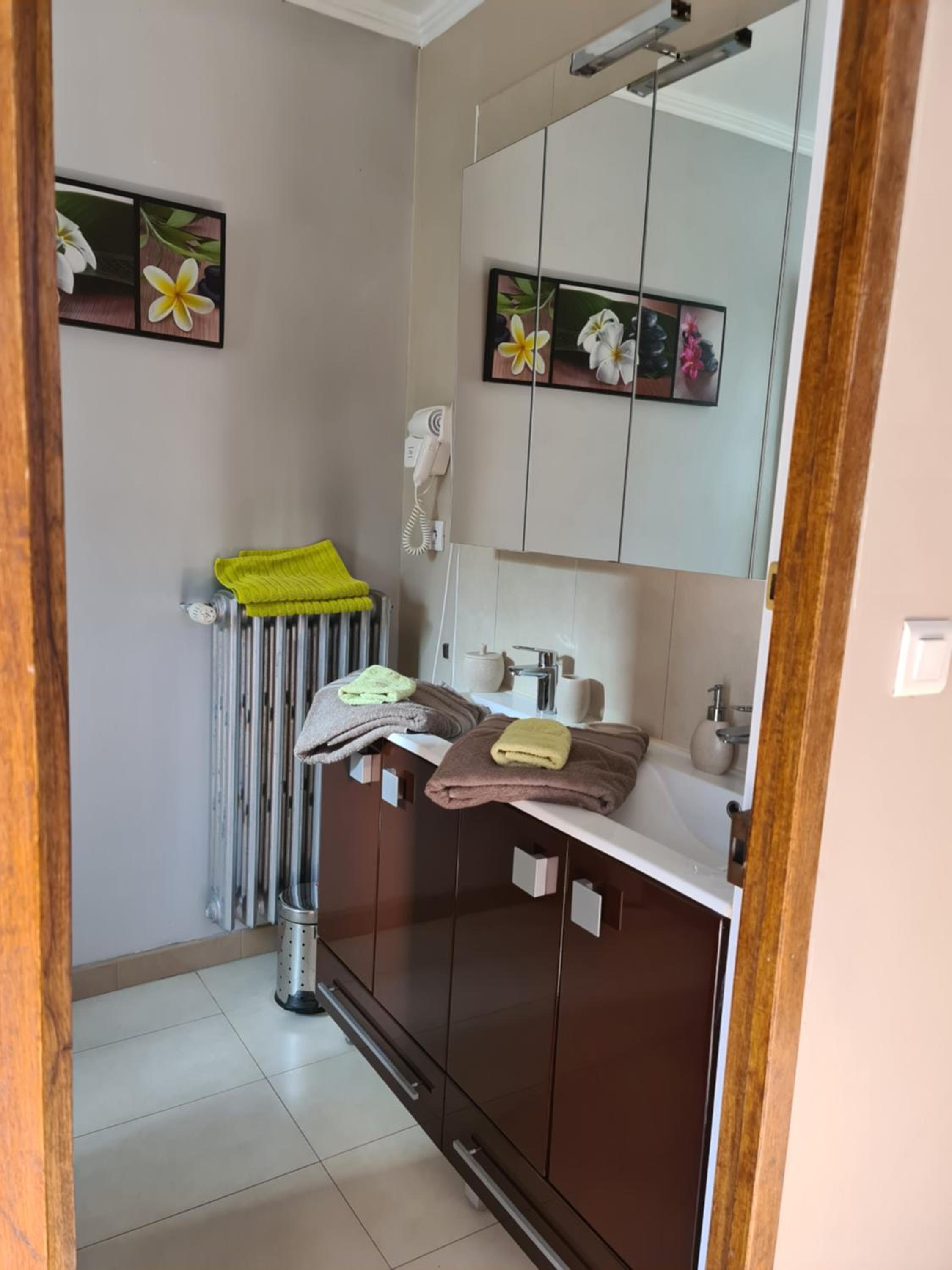 appartements dans villa privée avec piscine, jardin, parking clos, wifi, climatisation