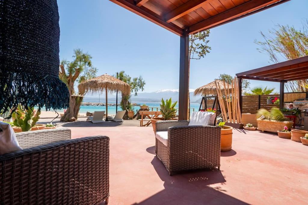Sea and Sun Metaxy Mas, brand-new, beachfront ! view 3