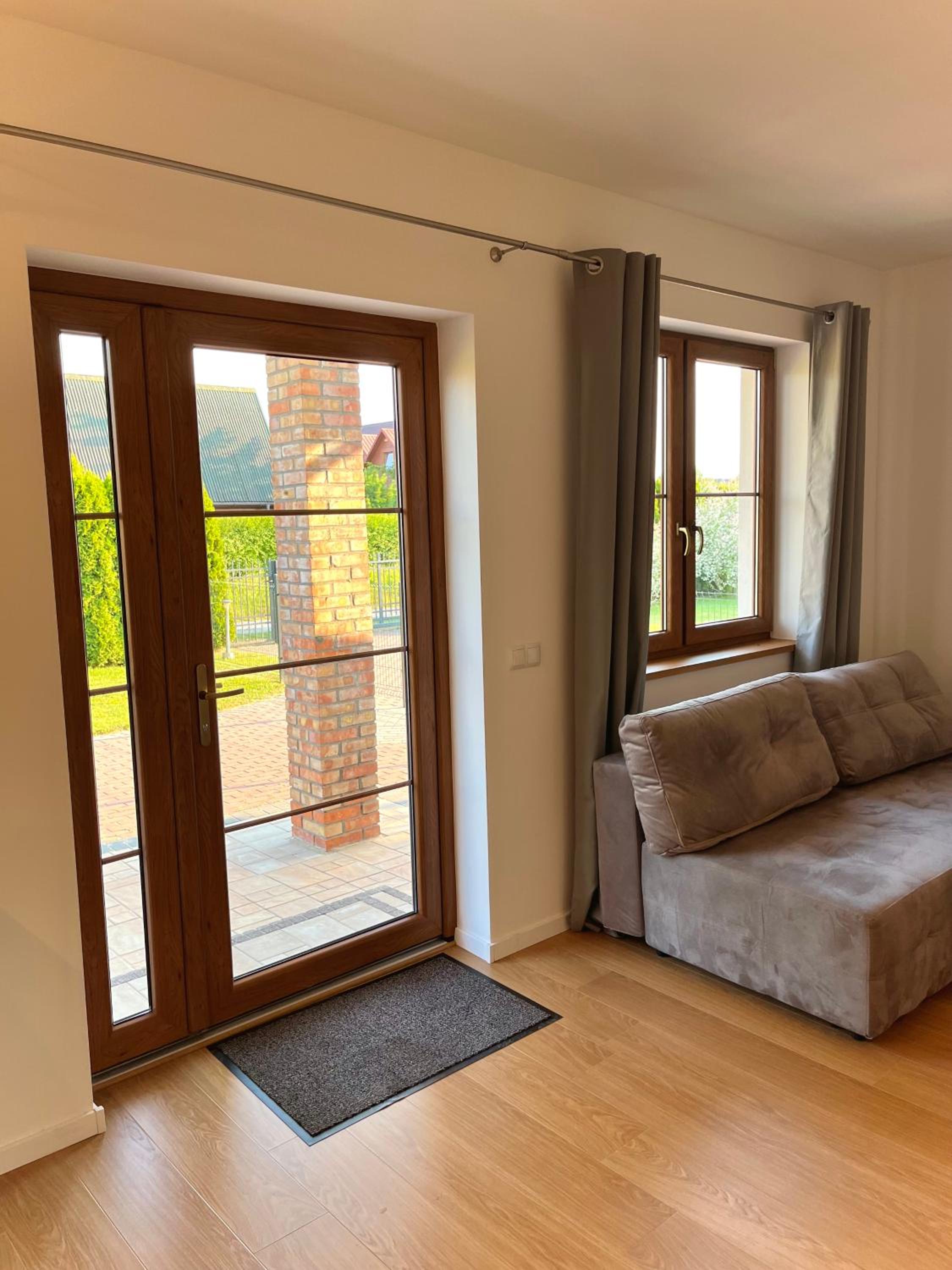 Apartament z ogrodem