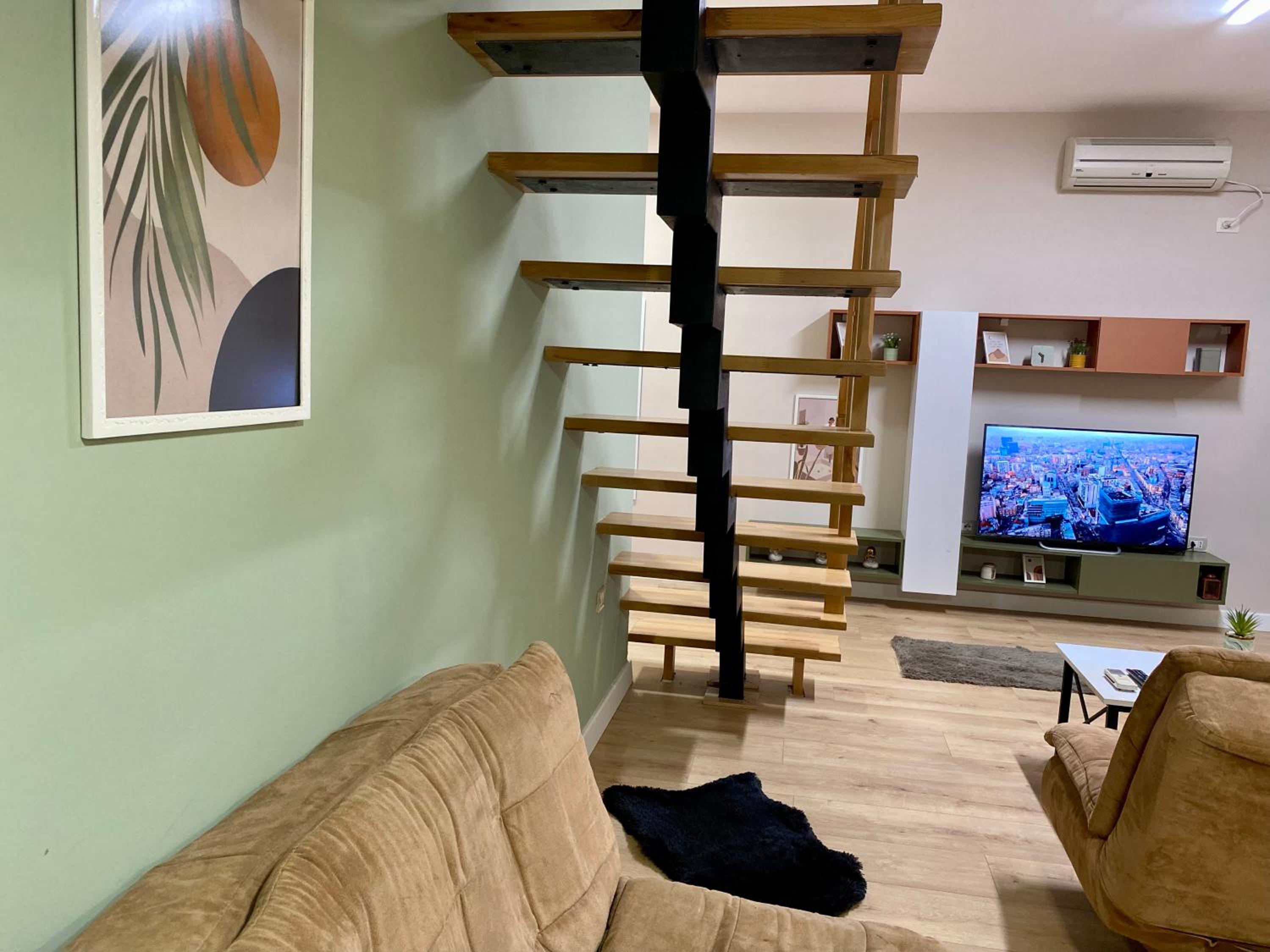 TIRANA UNIQUE DUPLEX NEAR CITY CENTER