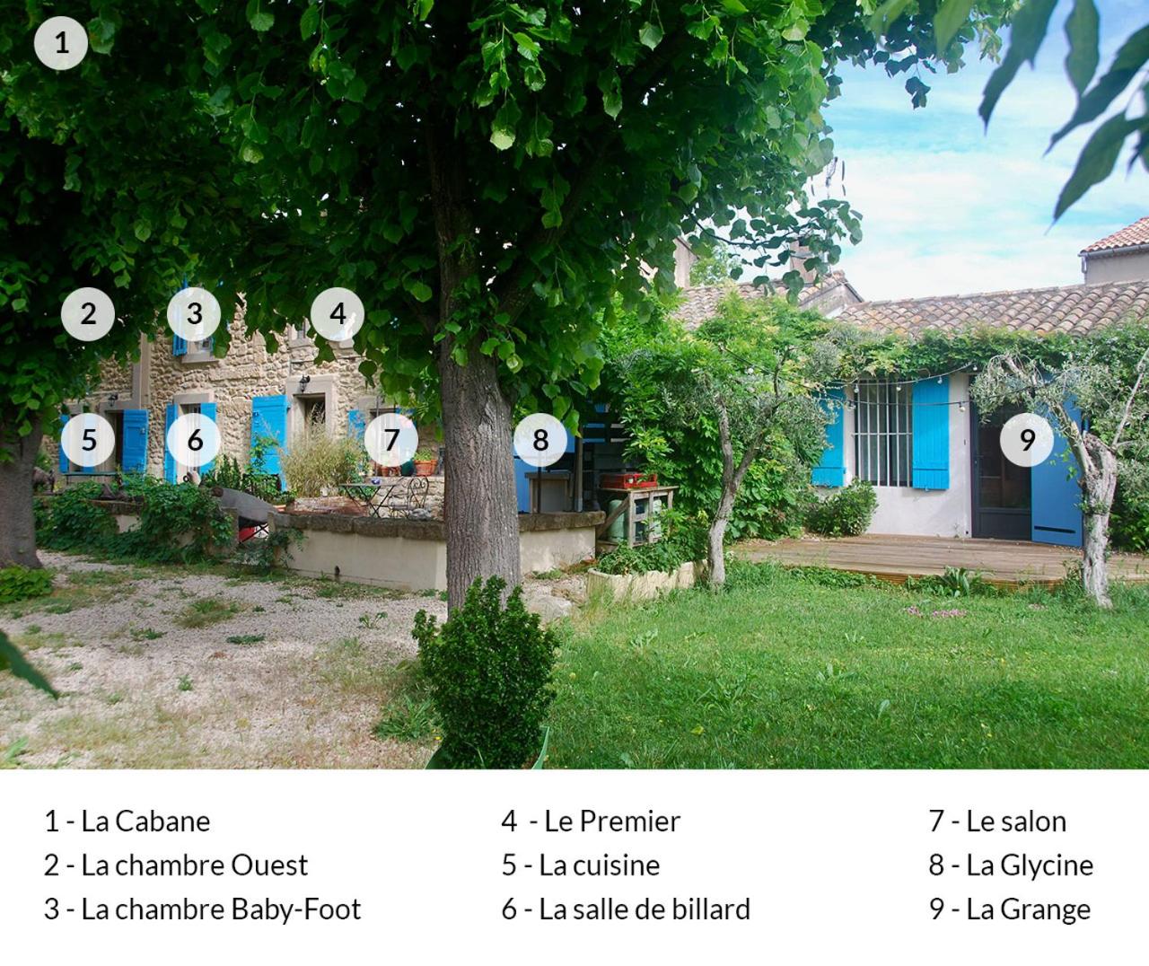 Les Volets Bleus Provence view 2