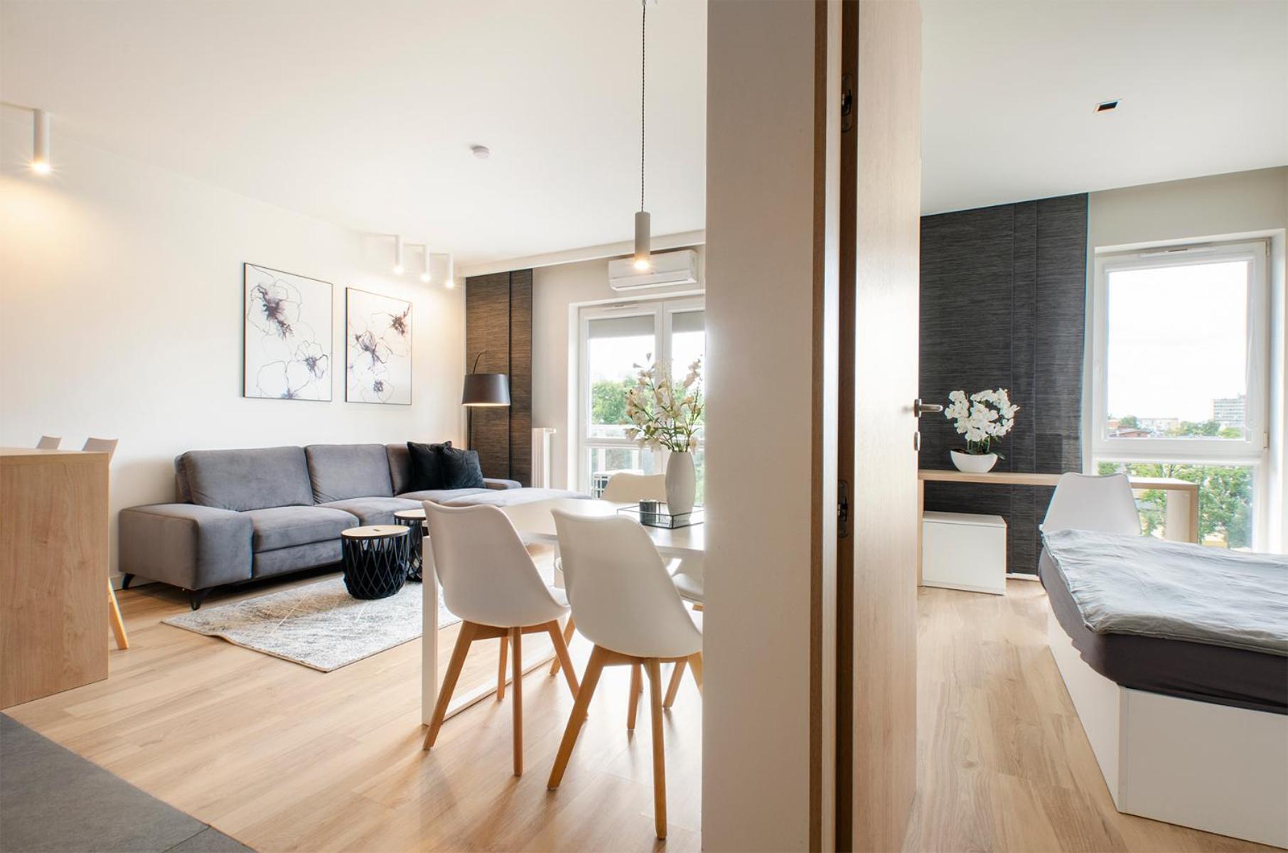 SKY Home- Ilumino Apartment -Centrum, Parking, Klimatyzacja, Dostęp na Kod view 5