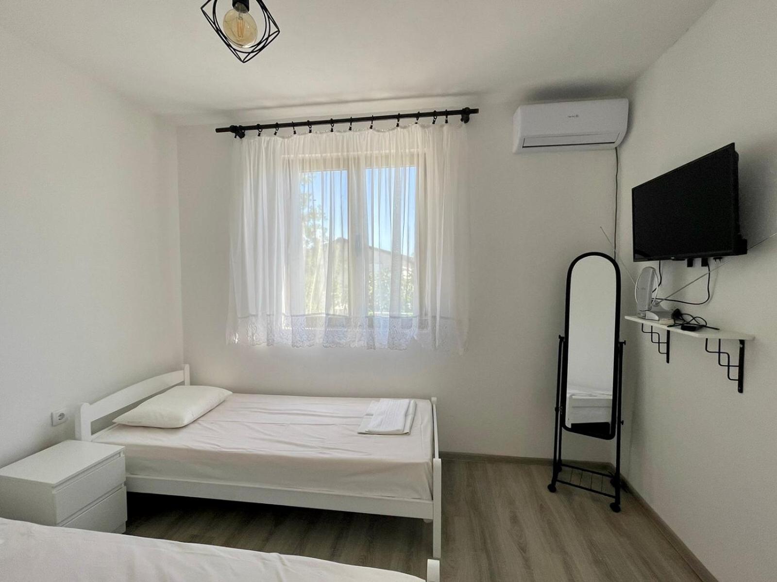 White apartments