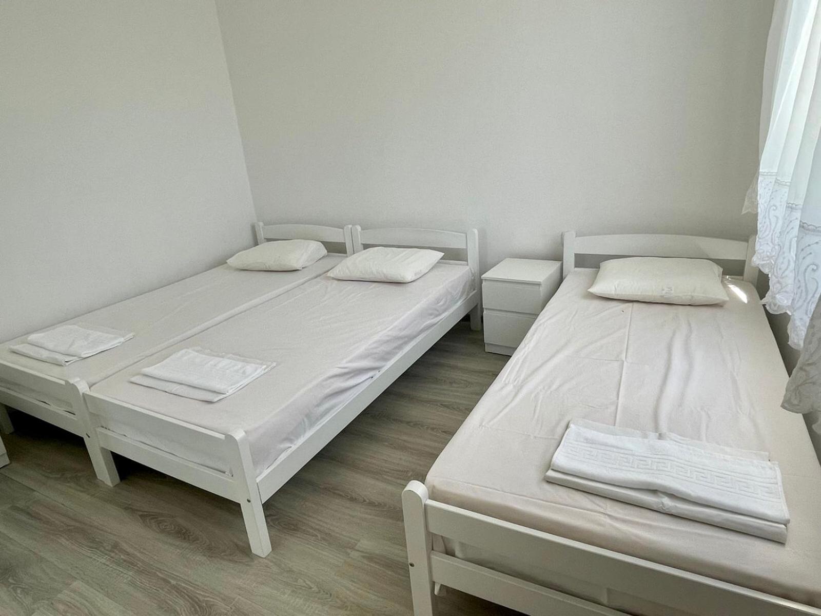 White apartments