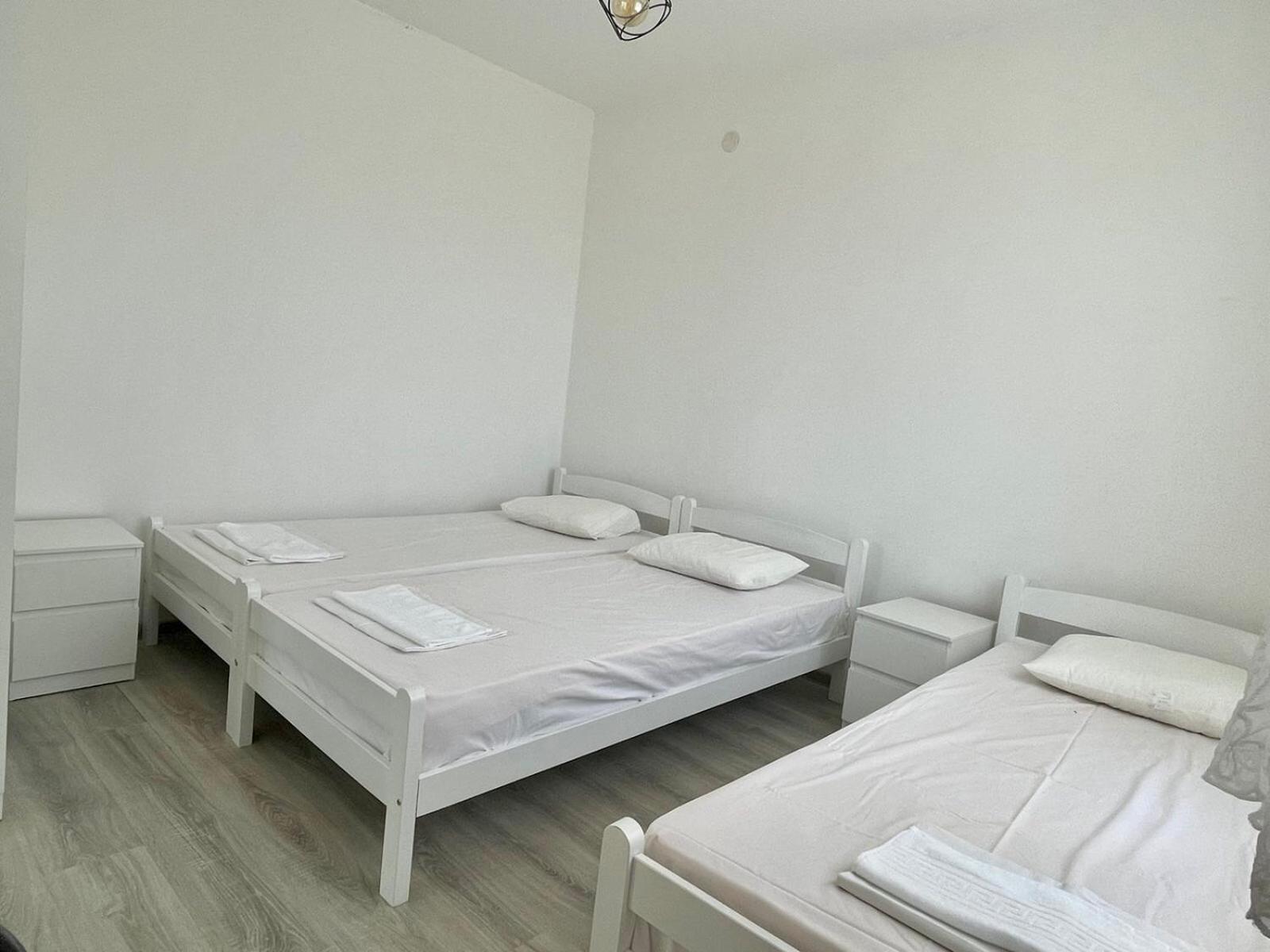 White apartments