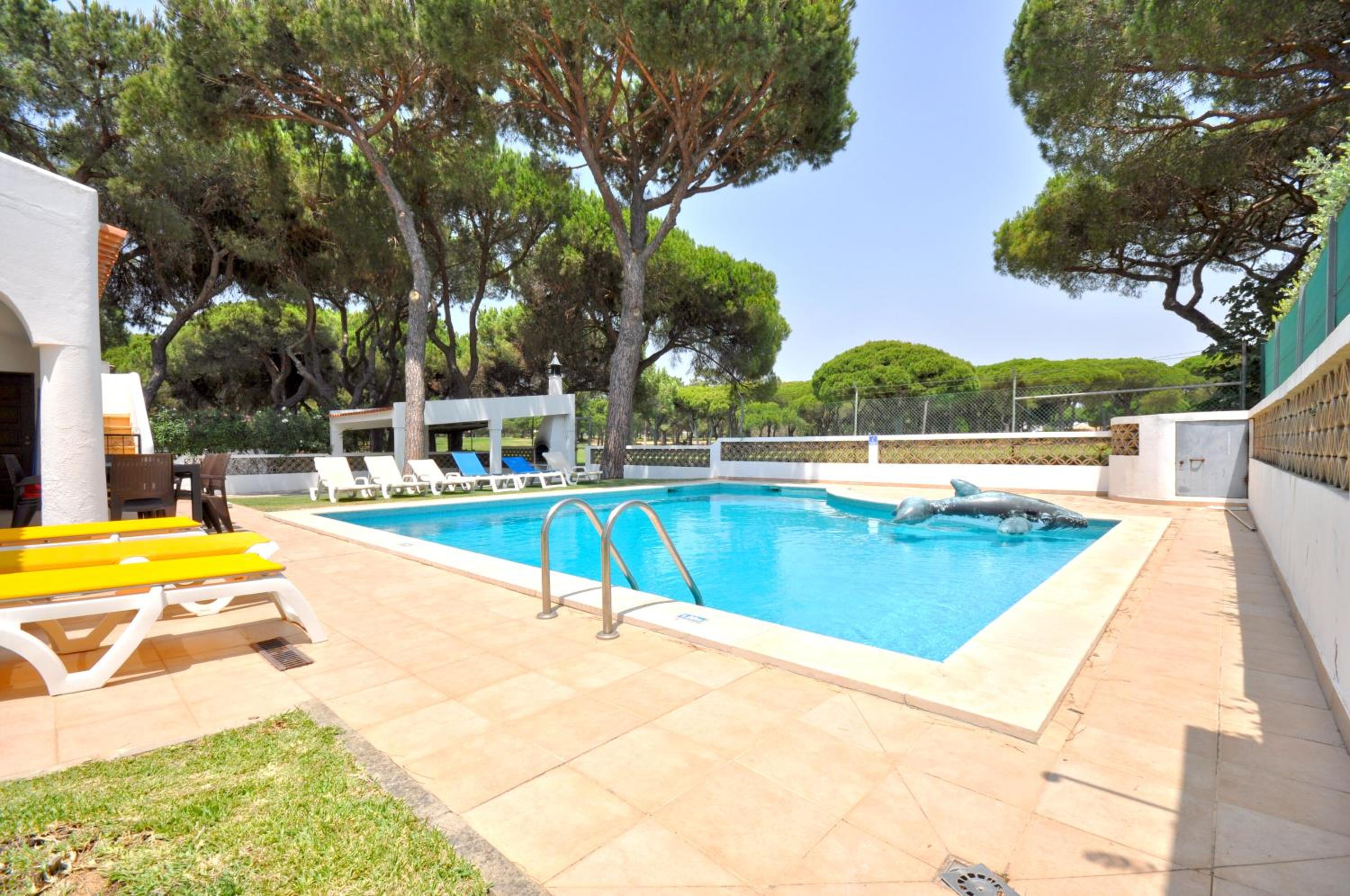 The villa is simply and traditionally furnished and is on one level with a large view 4